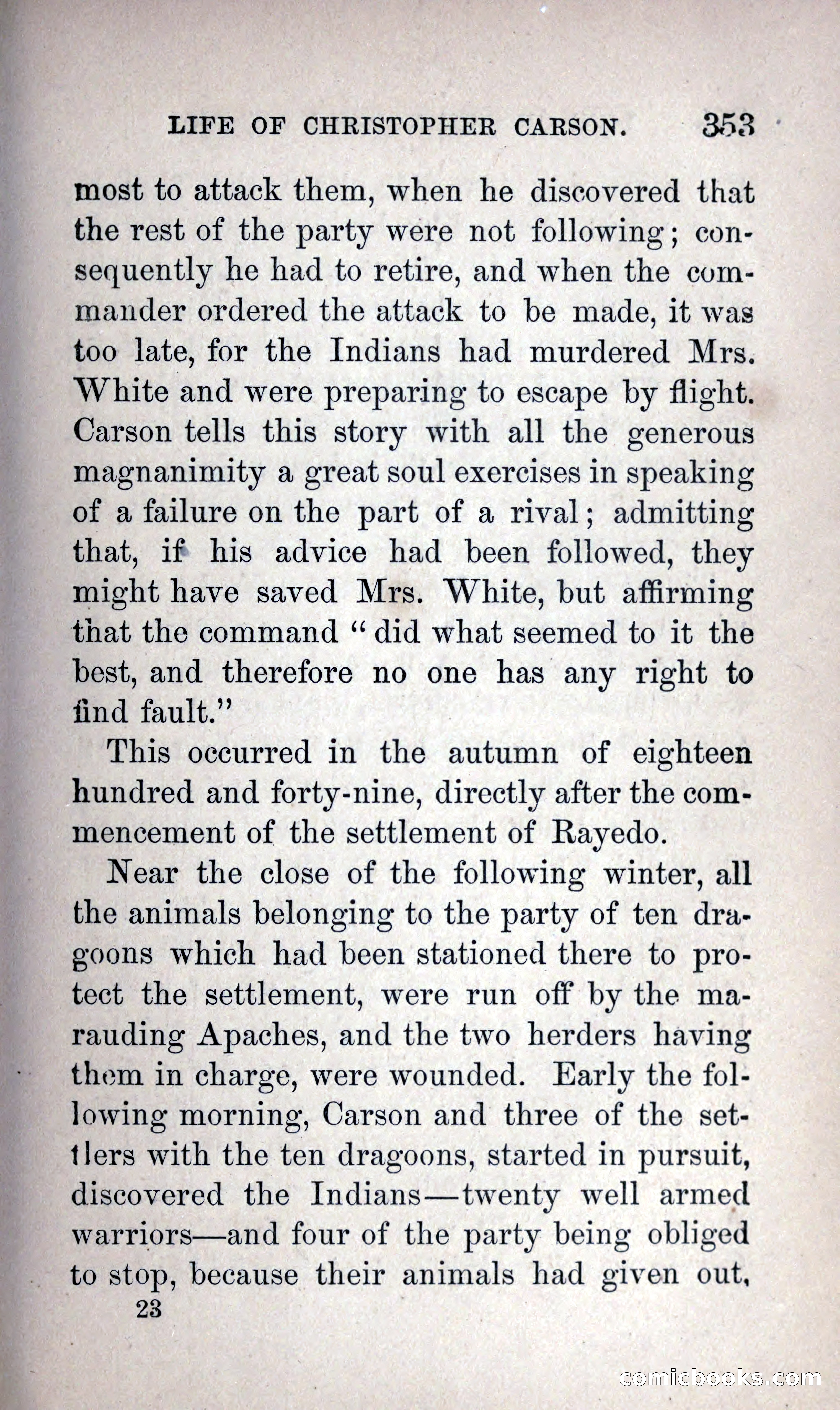 Life of Kit Carson the Great Western Hunter and Guide — page 371 of 400
