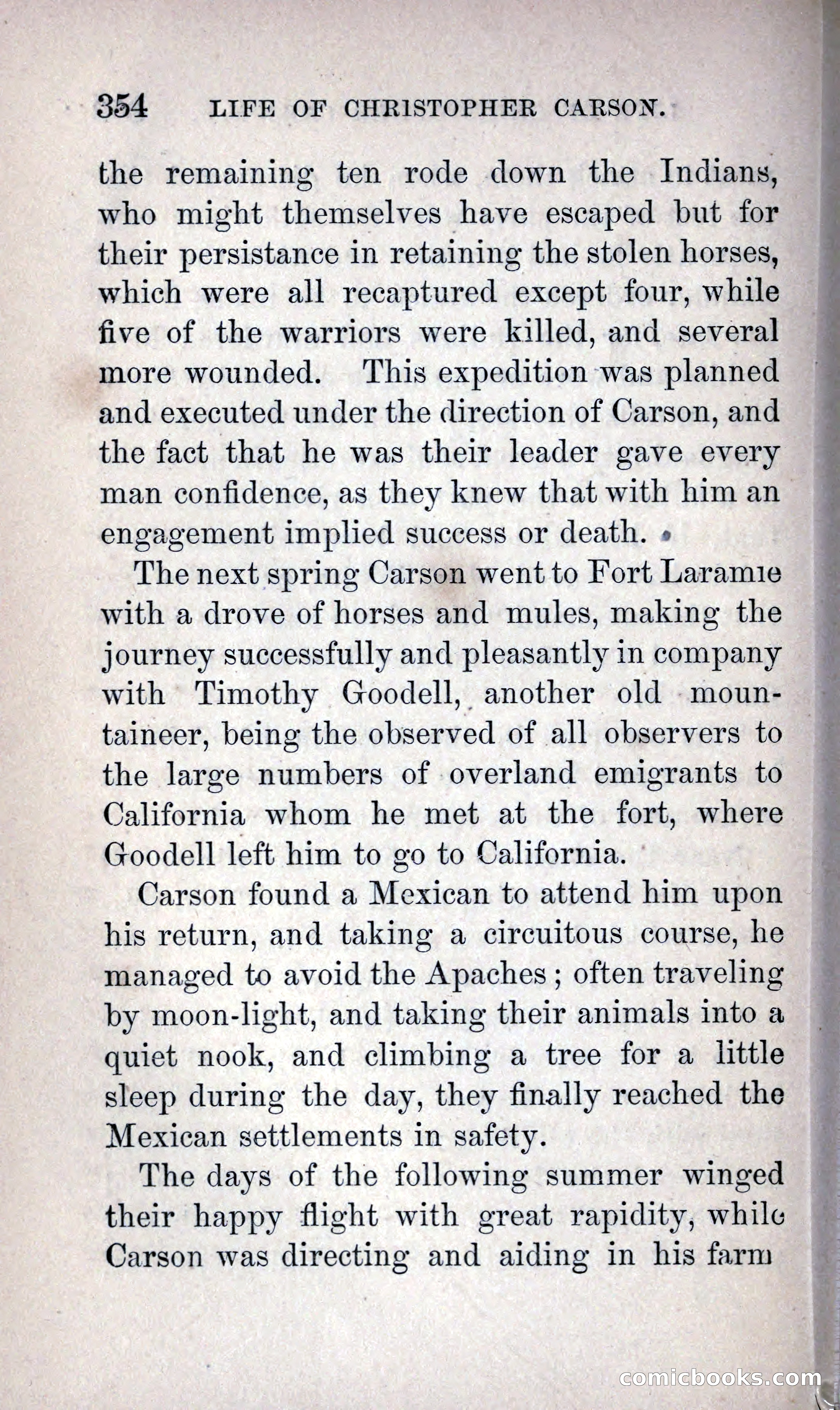 Life of Kit Carson the Great Western Hunter and Guide — page 372 of 400