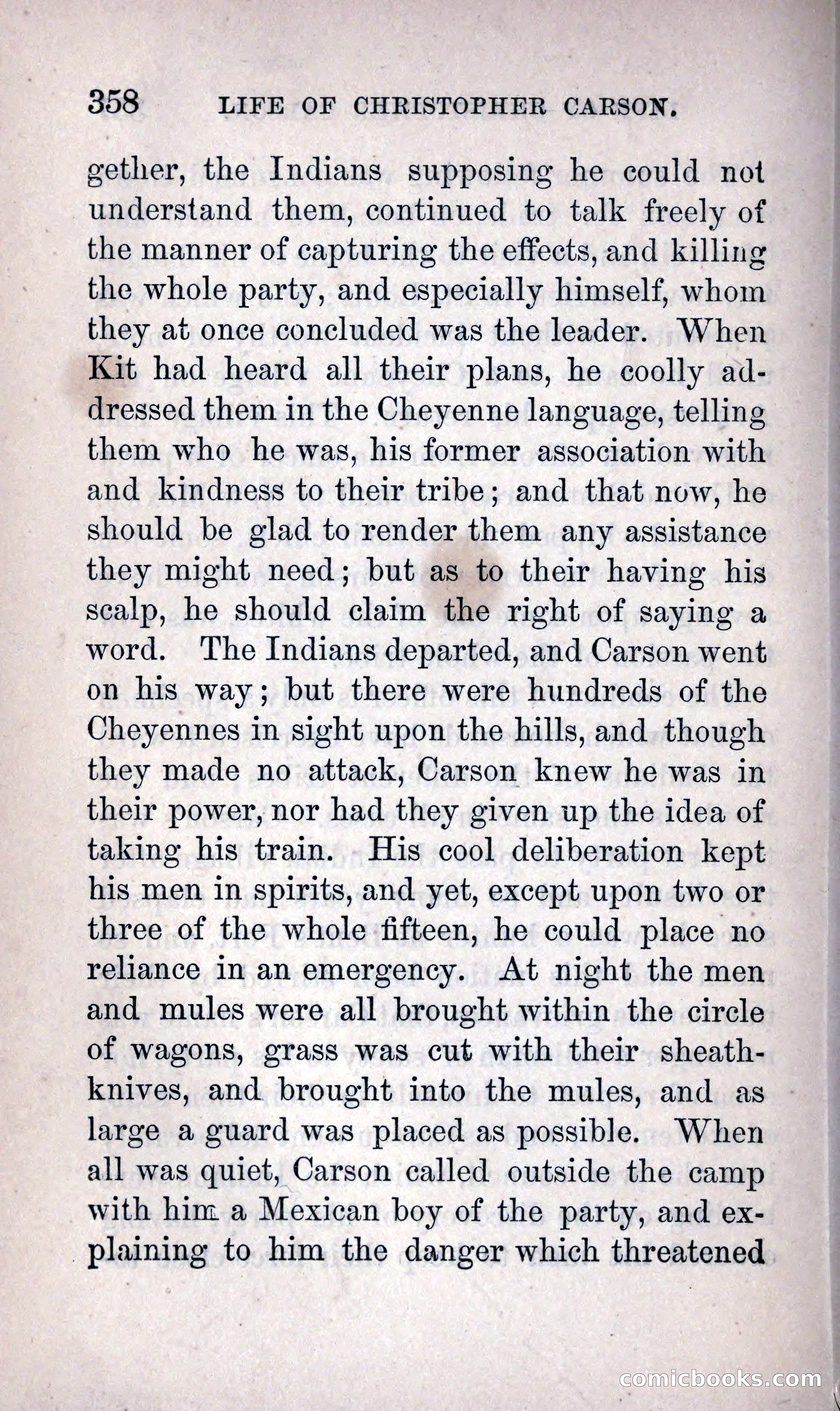 Life of Kit Carson the Great Western Hunter and Guide — page 376 of 400