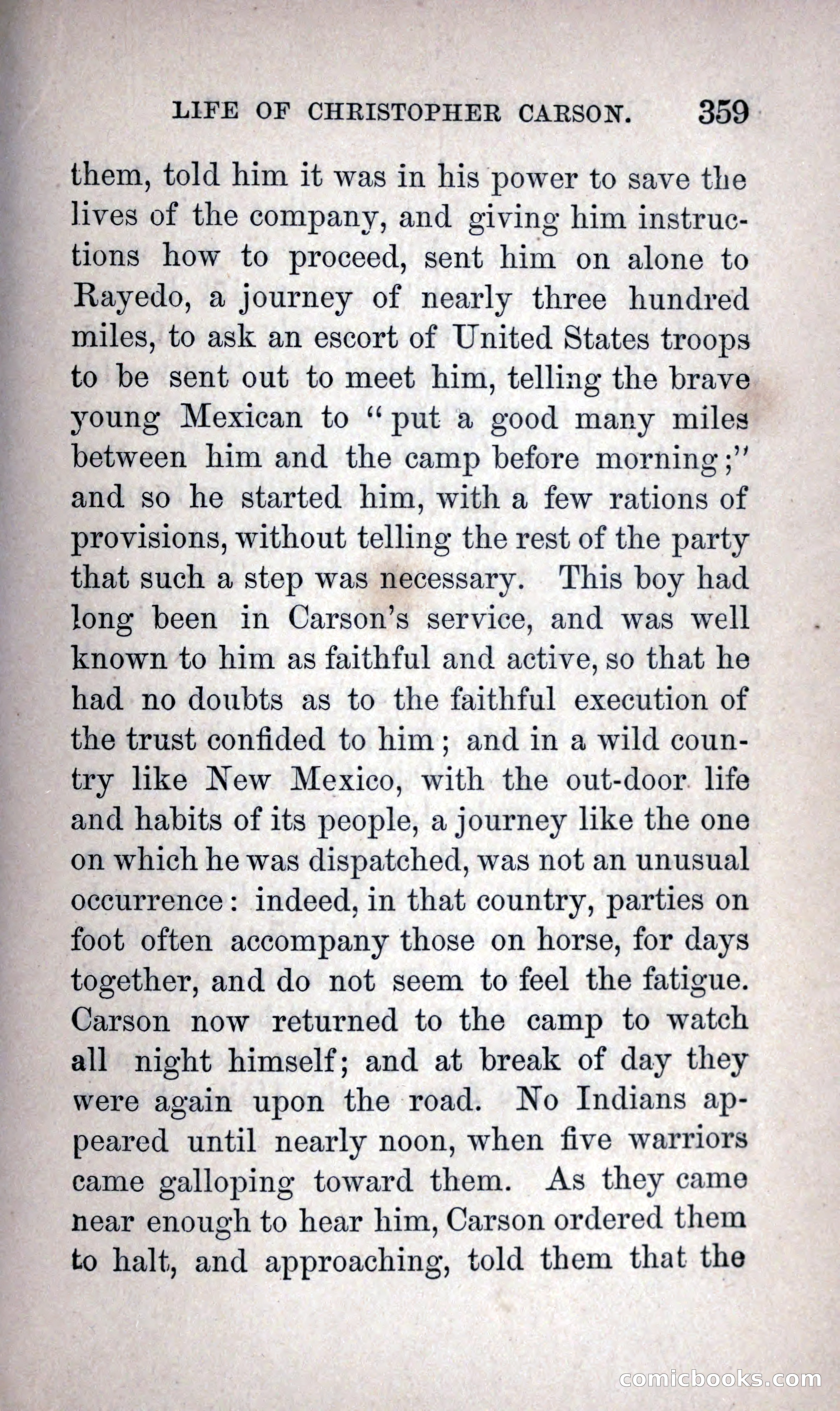 Life of Kit Carson the Great Western Hunter and Guide — page 377 of 400