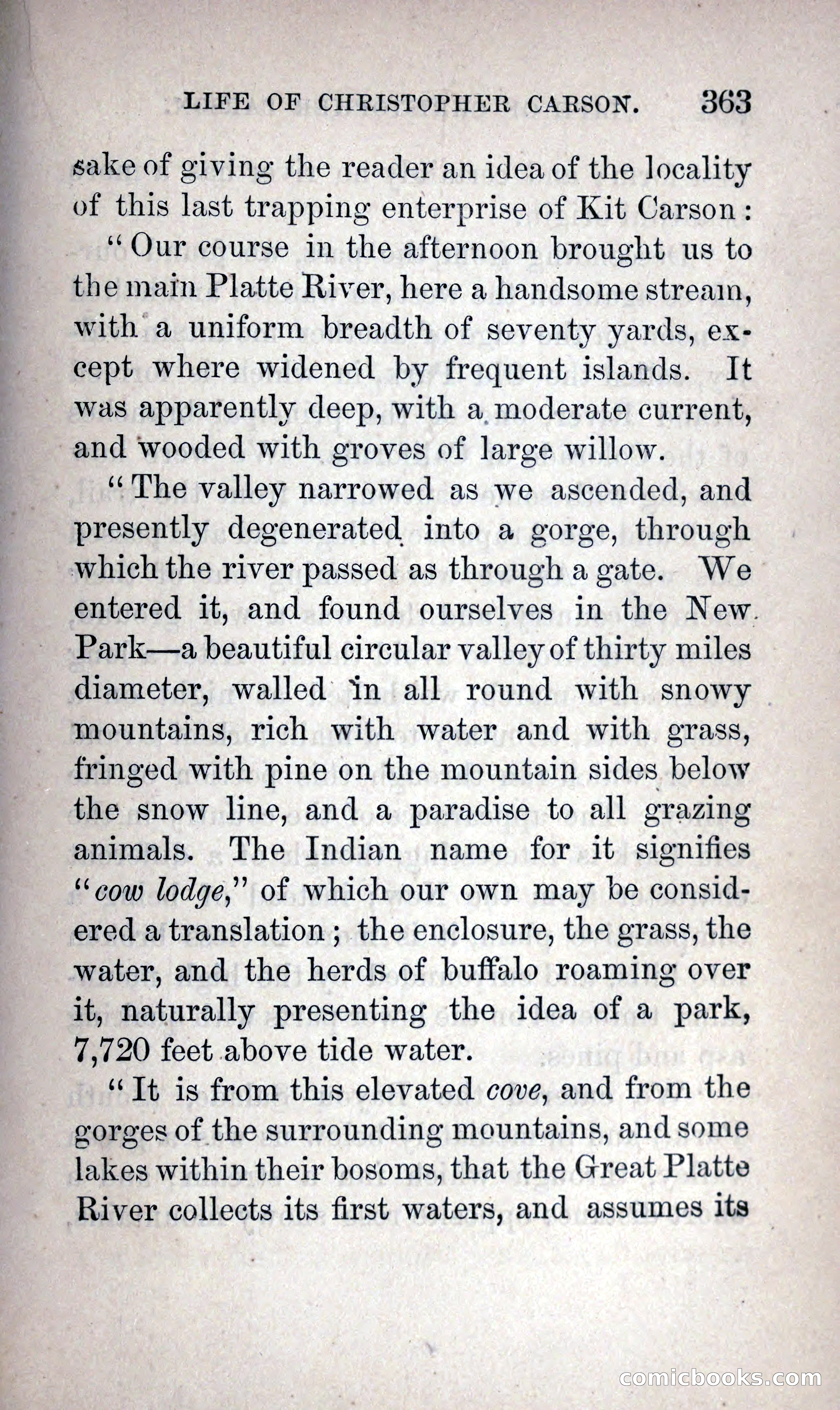 Life of Kit Carson the Great Western Hunter and Guide — page 381 of 400