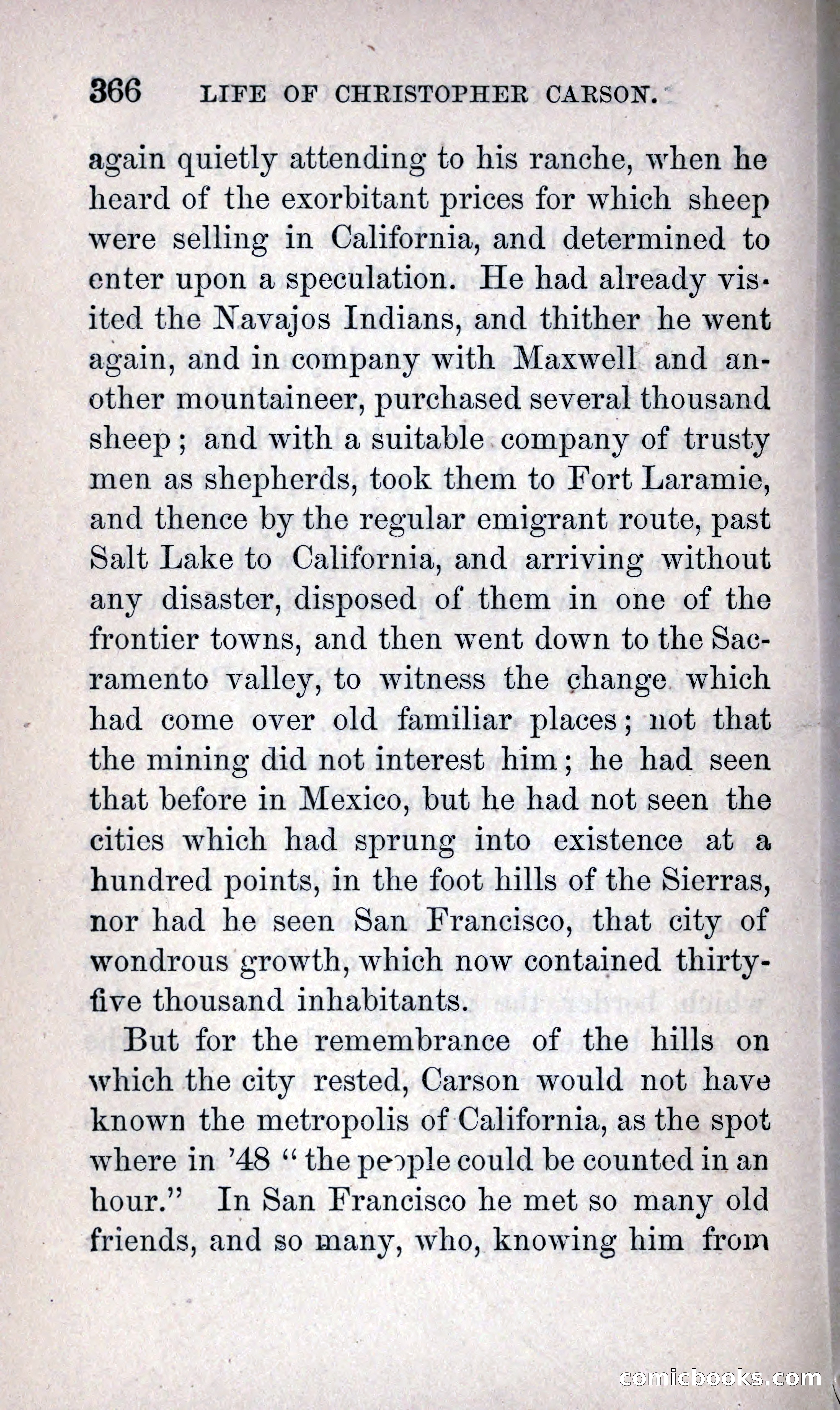 Life of Kit Carson the Great Western Hunter and Guide — page 384 of 400