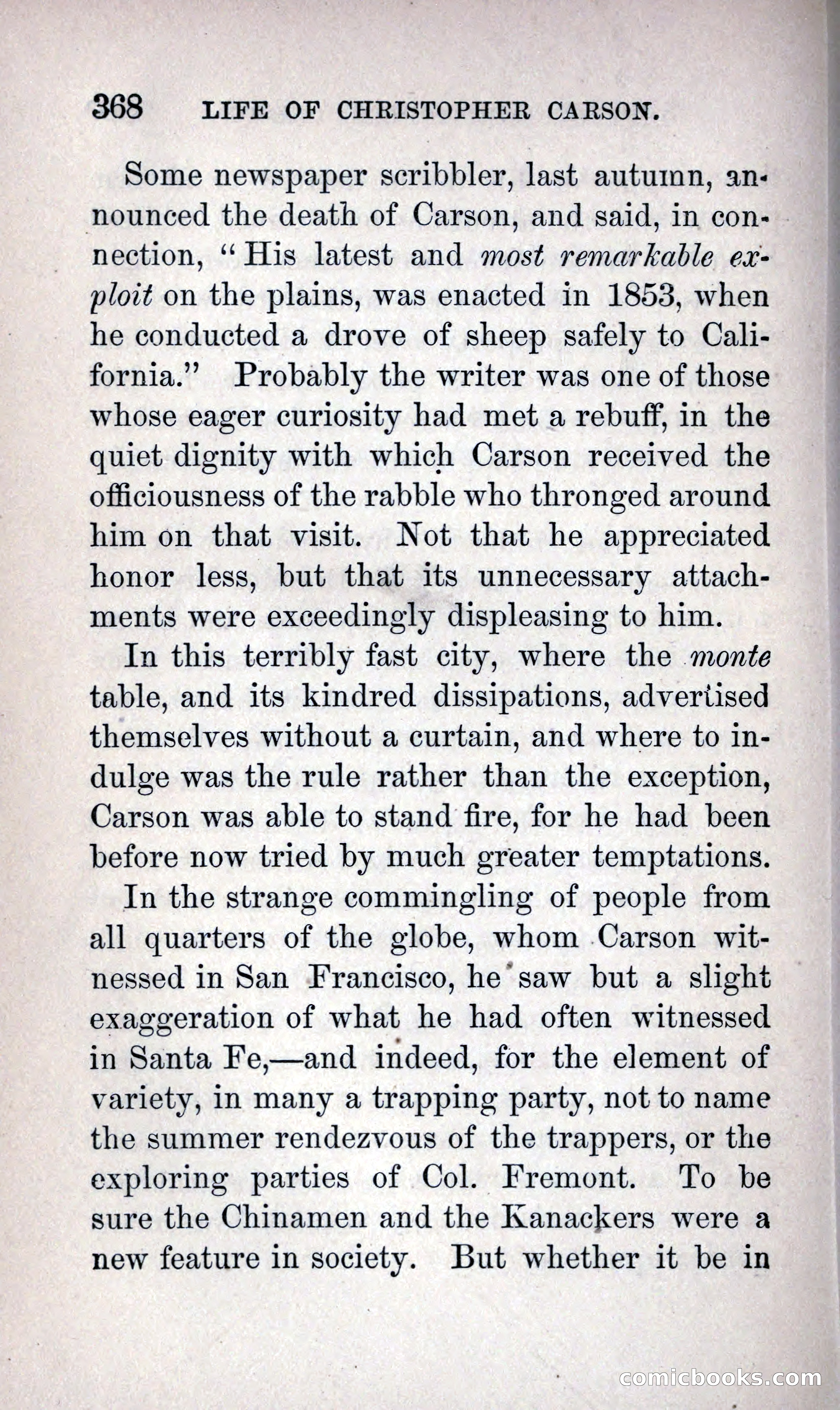 Life of Kit Carson the Great Western Hunter and Guide — page 386 of 400