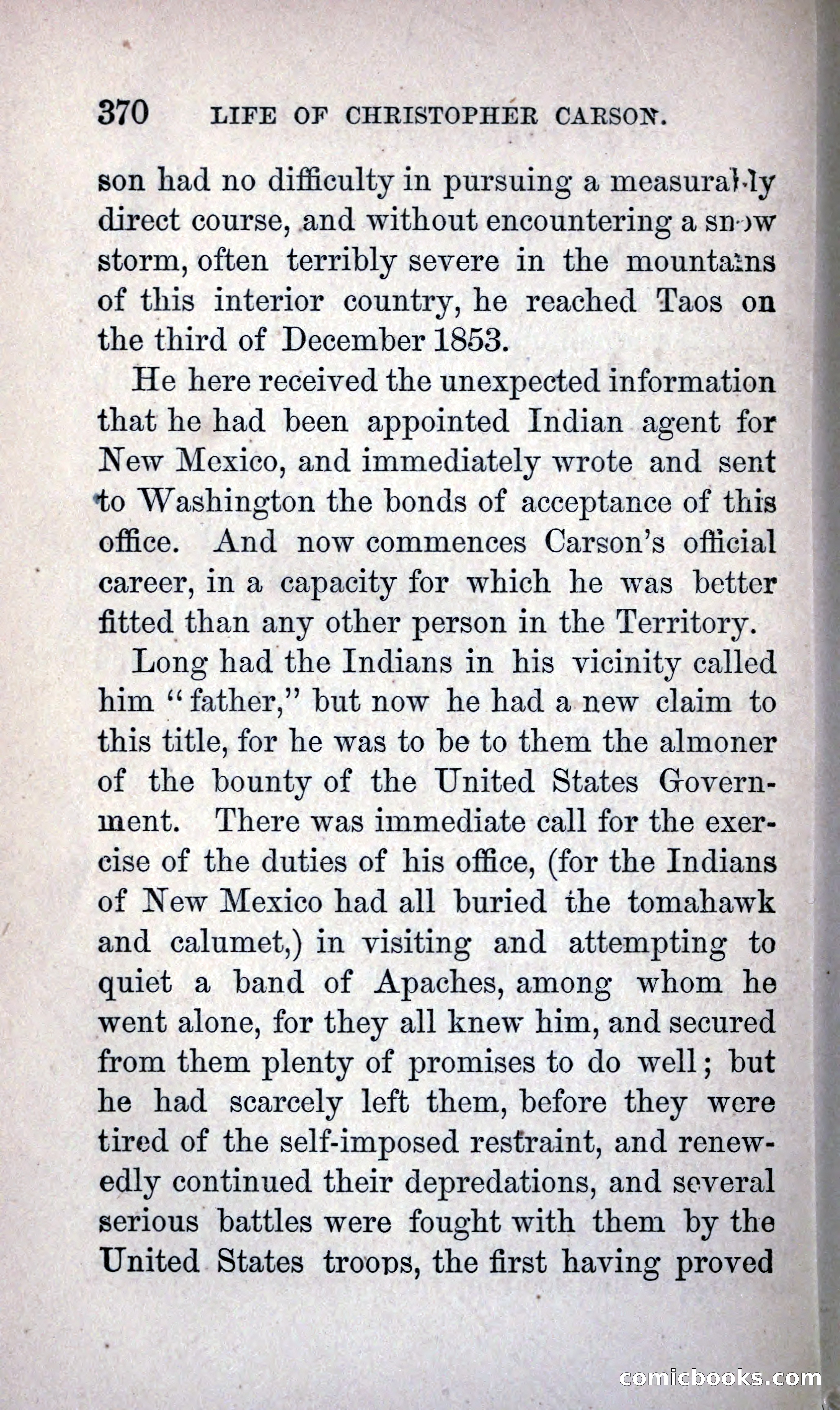 Life of Kit Carson the Great Western Hunter and Guide — page 388 of 400