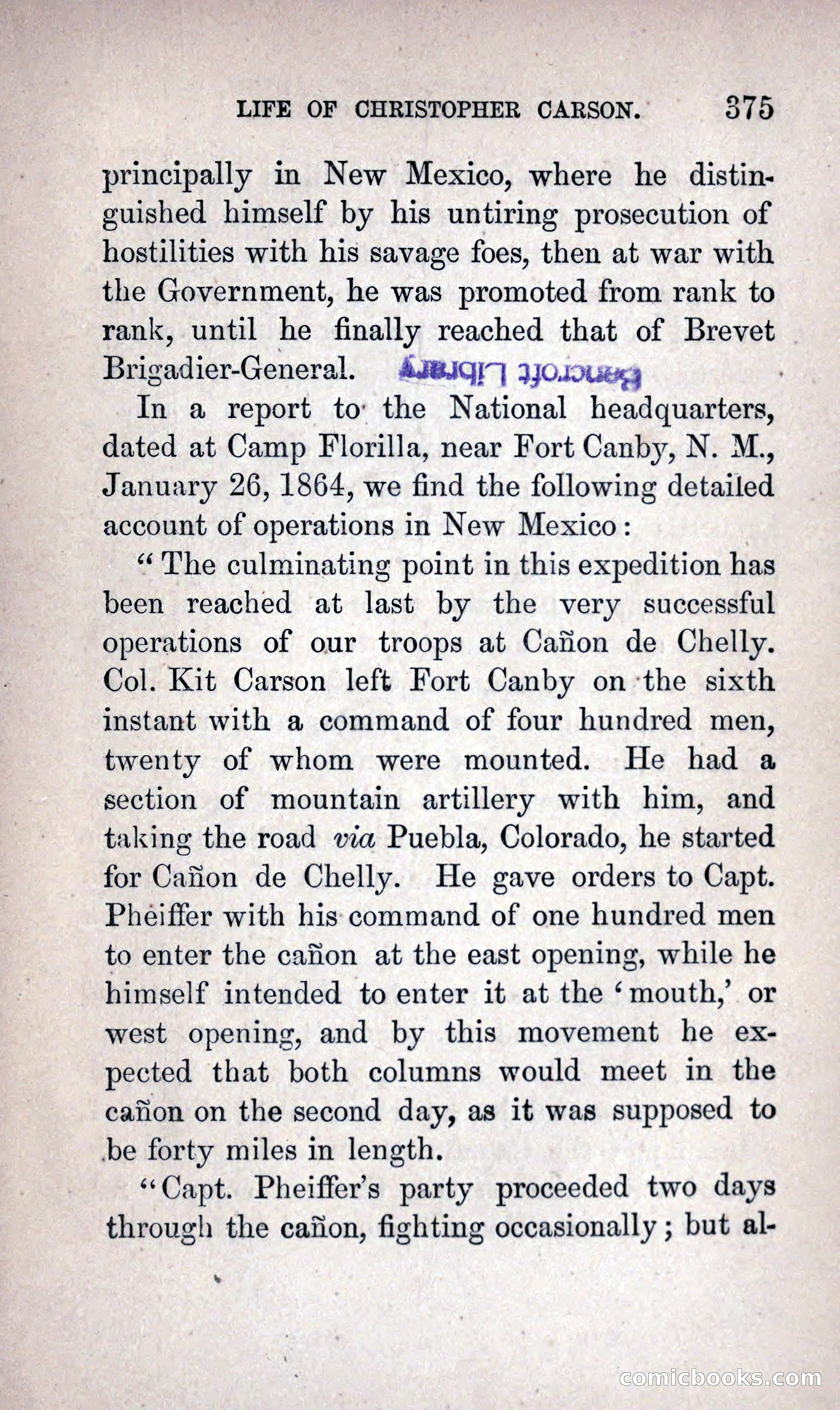 Life of Kit Carson the Great Western Hunter and Guide — page 393 of 400