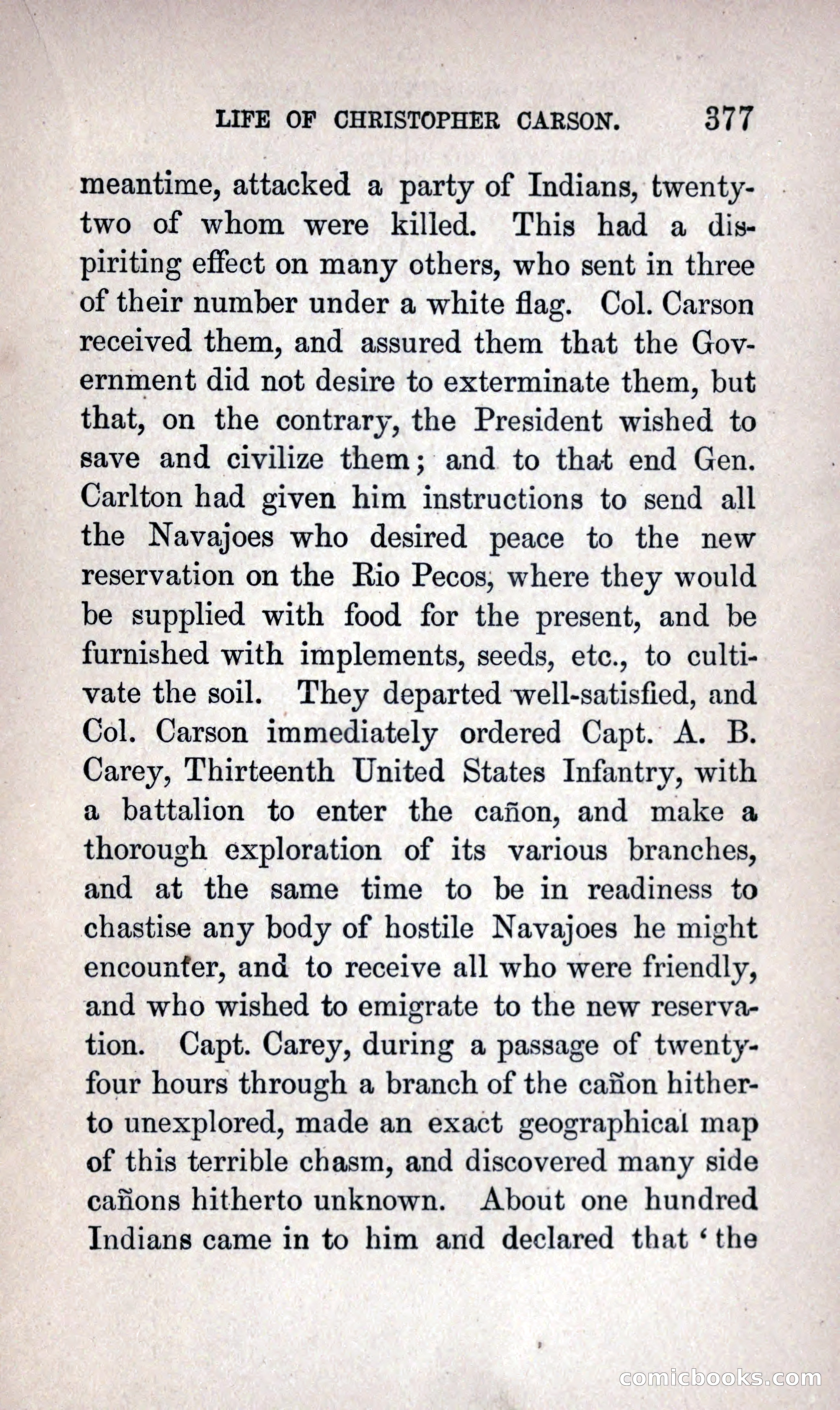 Life of Kit Carson the Great Western Hunter and Guide — page 395 of 400