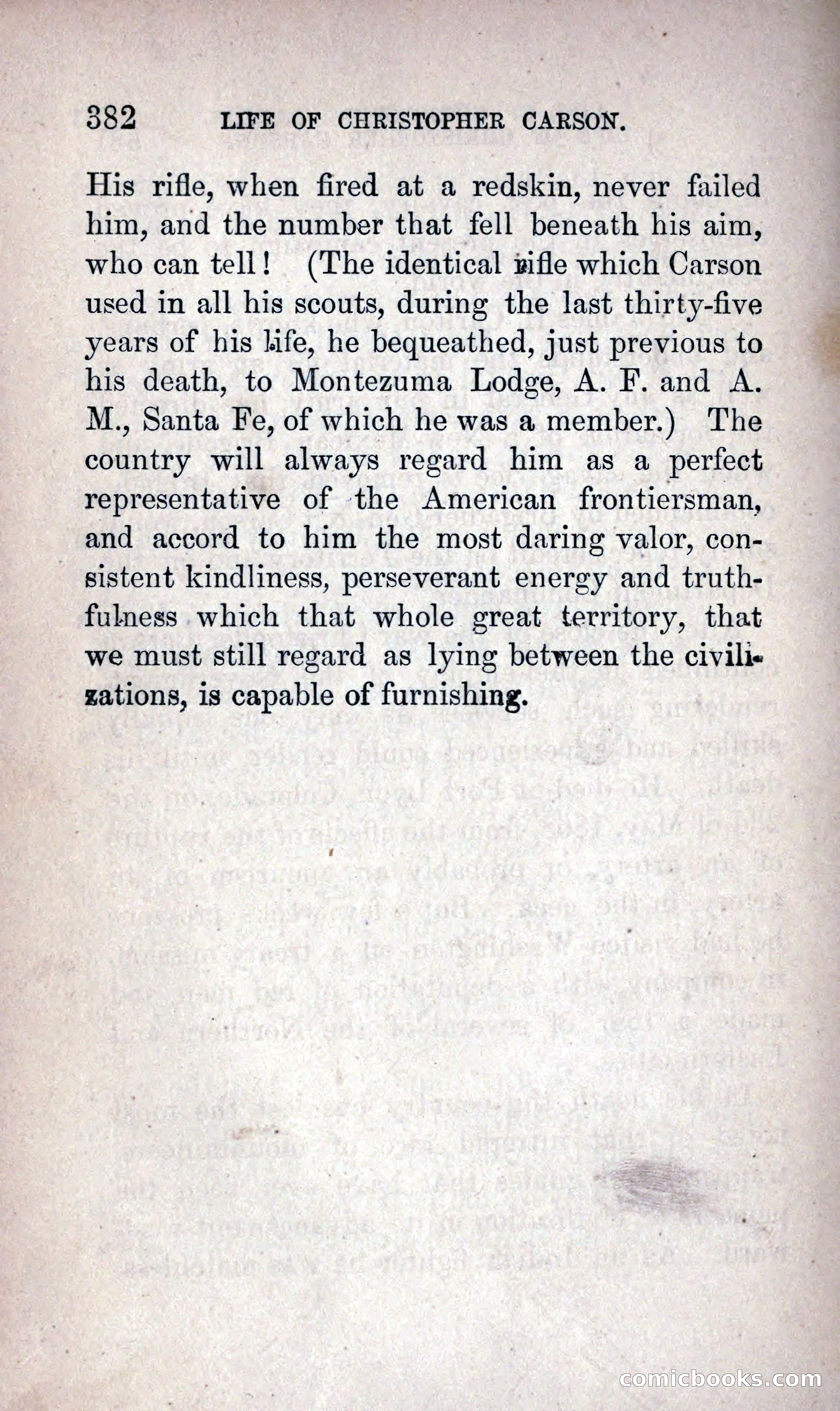 Life of Kit Carson the Great Western Hunter and Guide — page 400 of 400