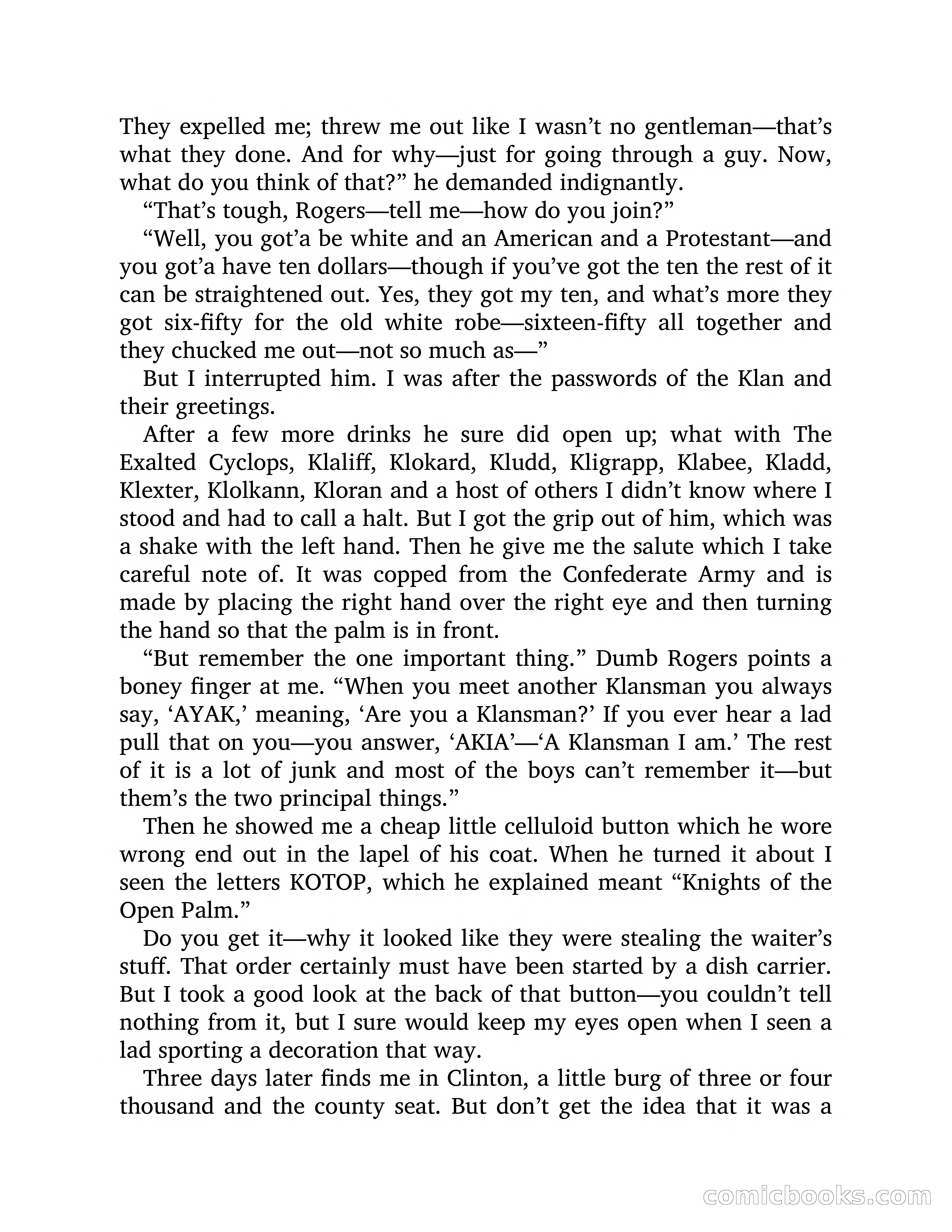 Knights Of The Open Palm — page 6 of 25