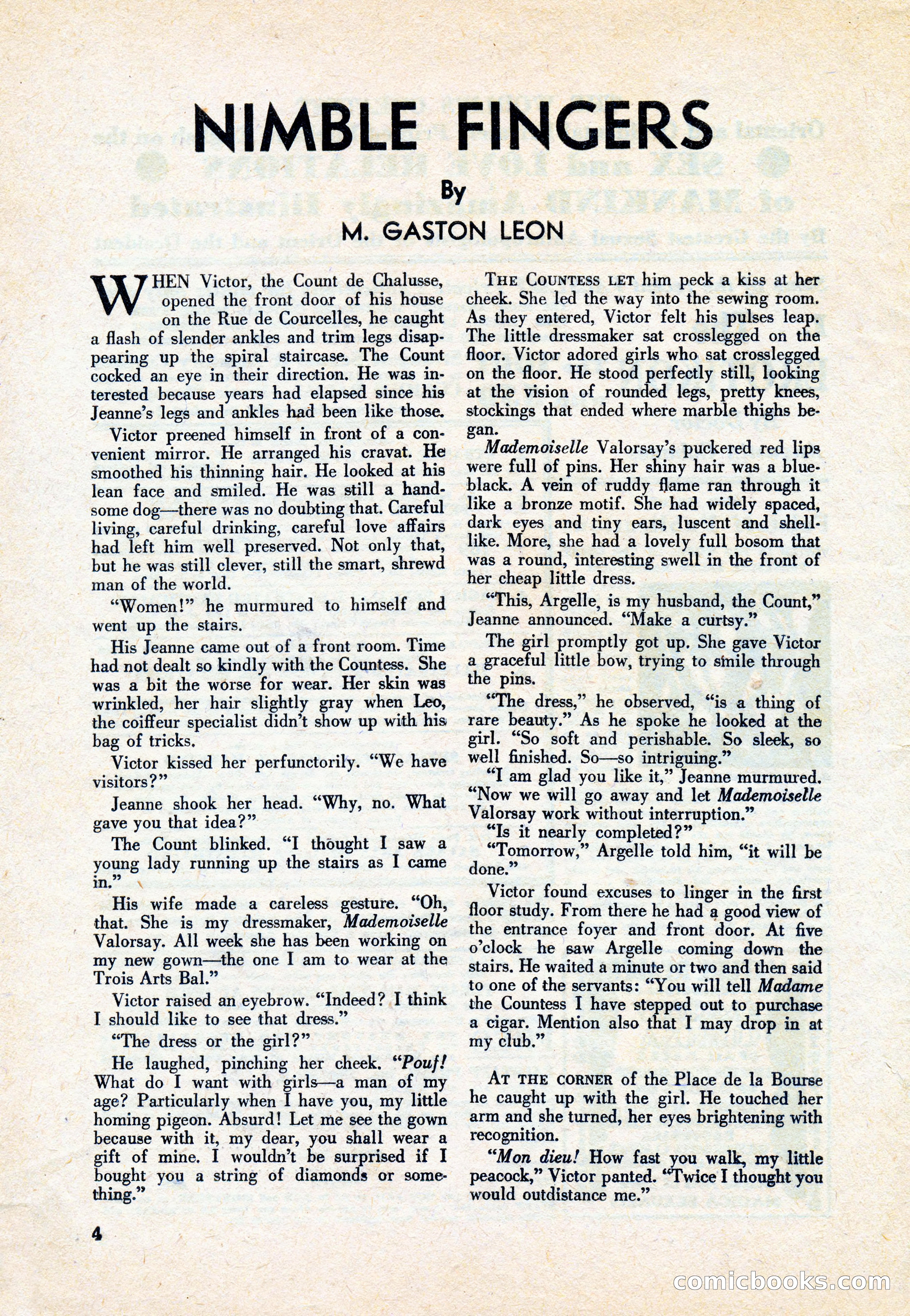 La Paree, April 1937 — page 6 of 68