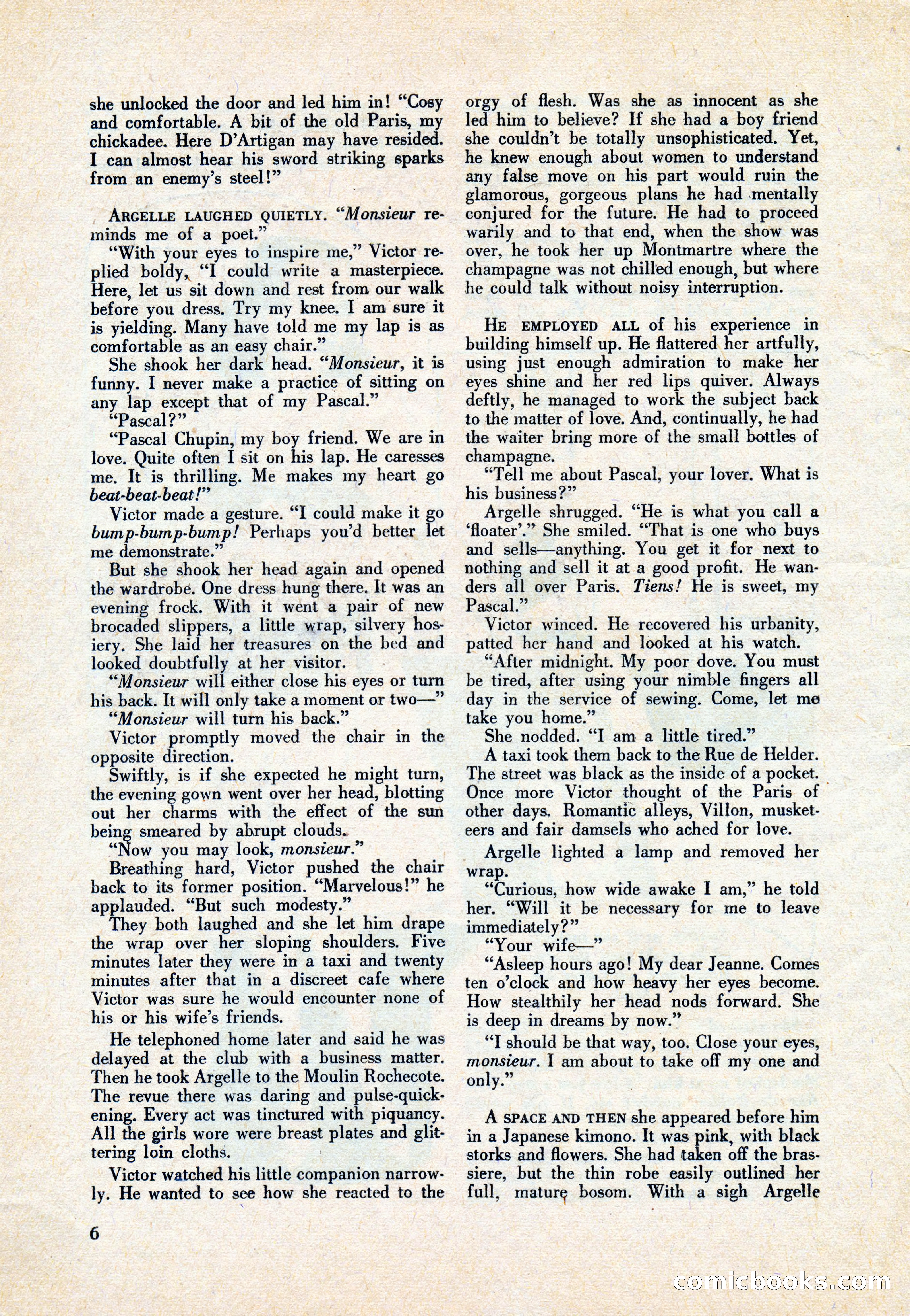 La Paree, April 1937 — page 8 of 68