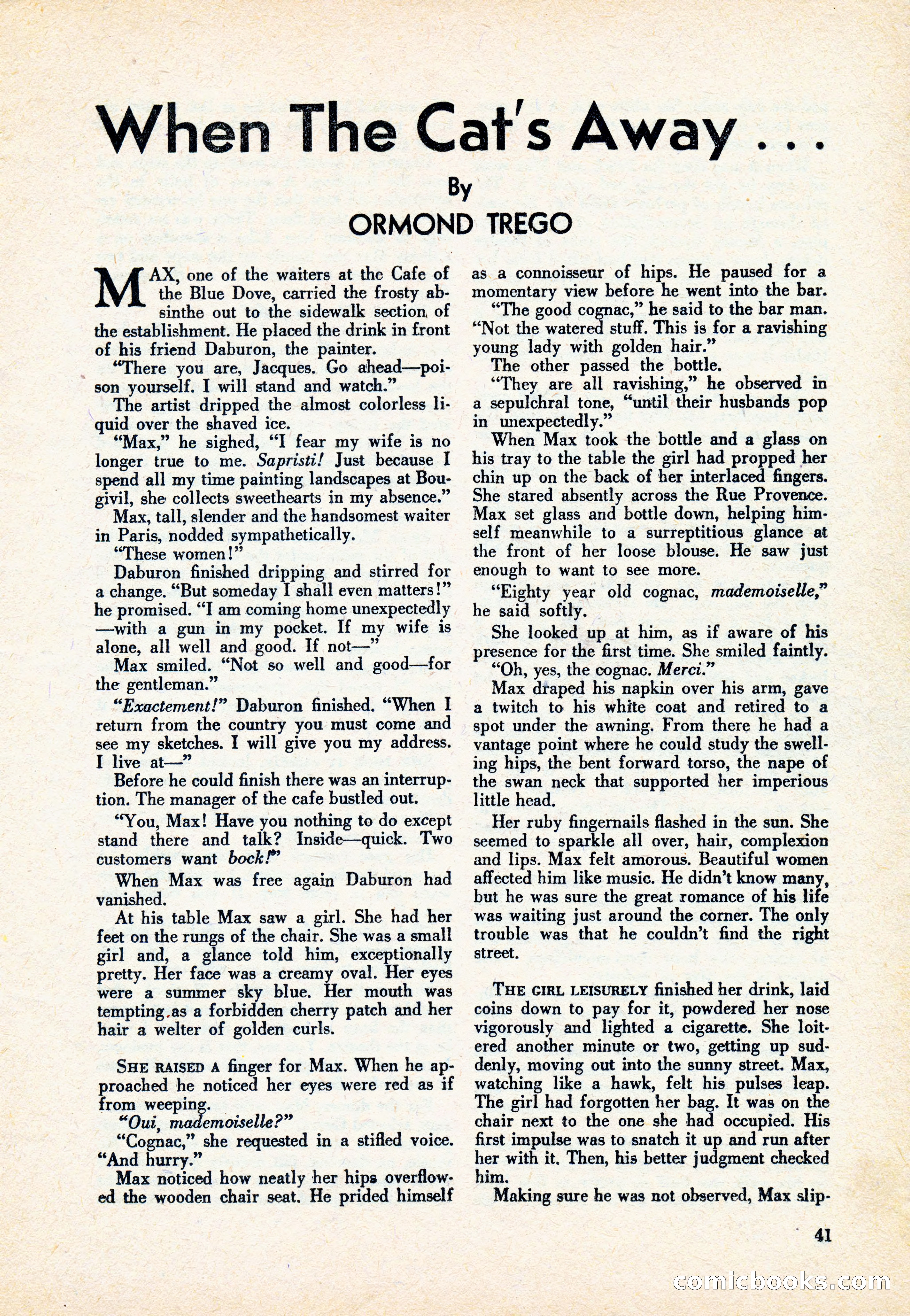La Paree, April 1937 — page 43 of 68