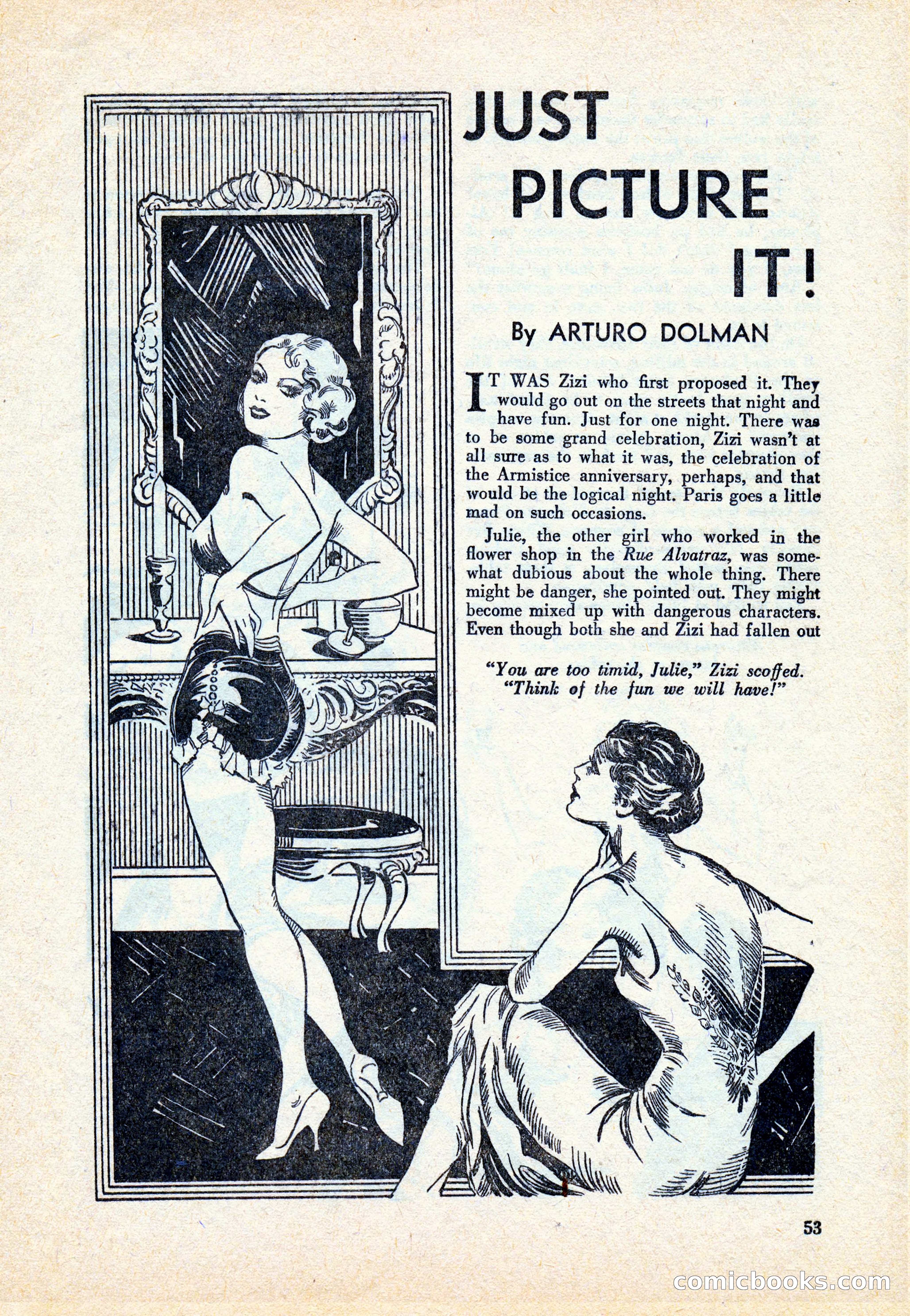 La Paree, April 1937 — page 55 of 68