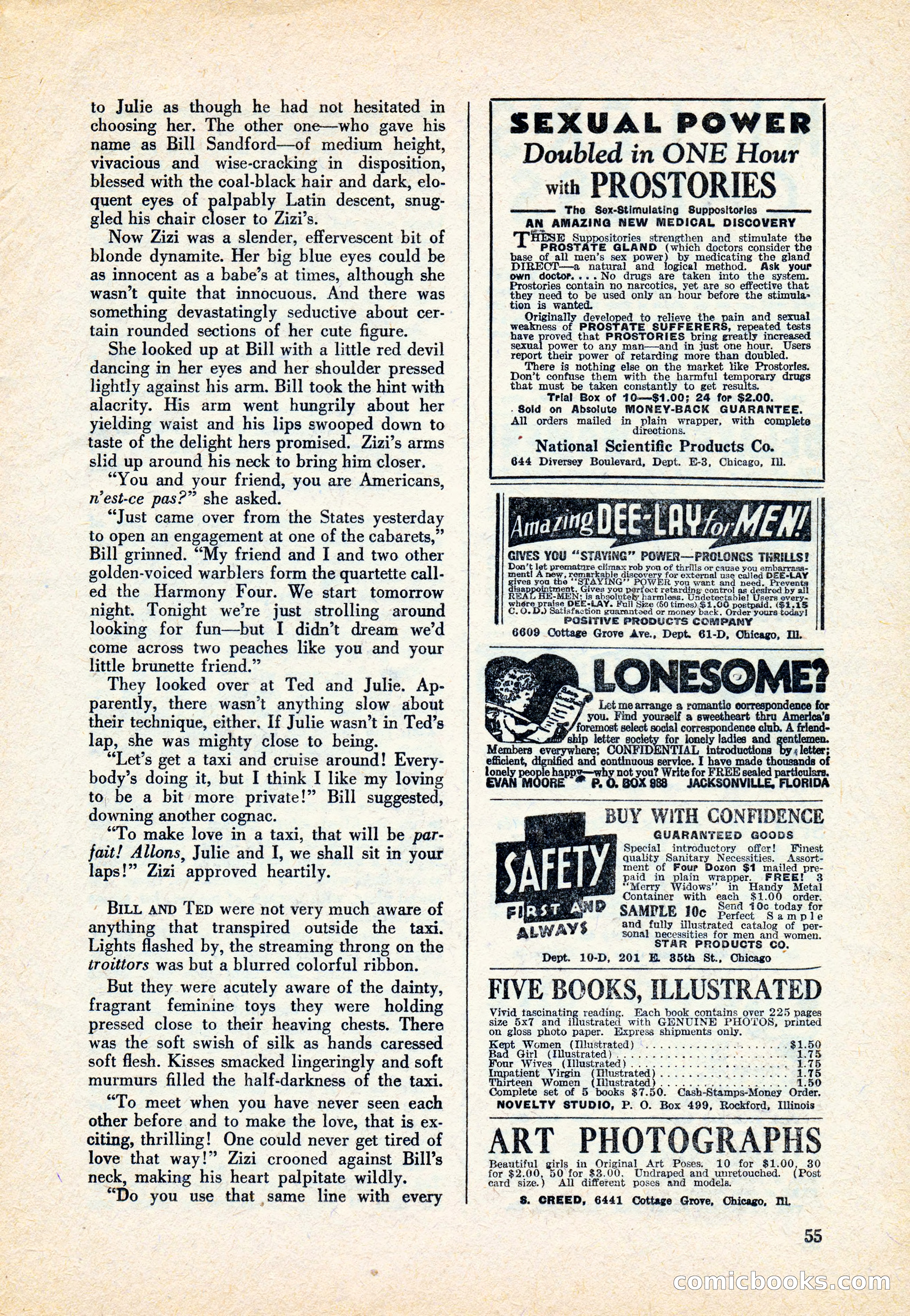 La Paree, April 1937 — page 57 of 68