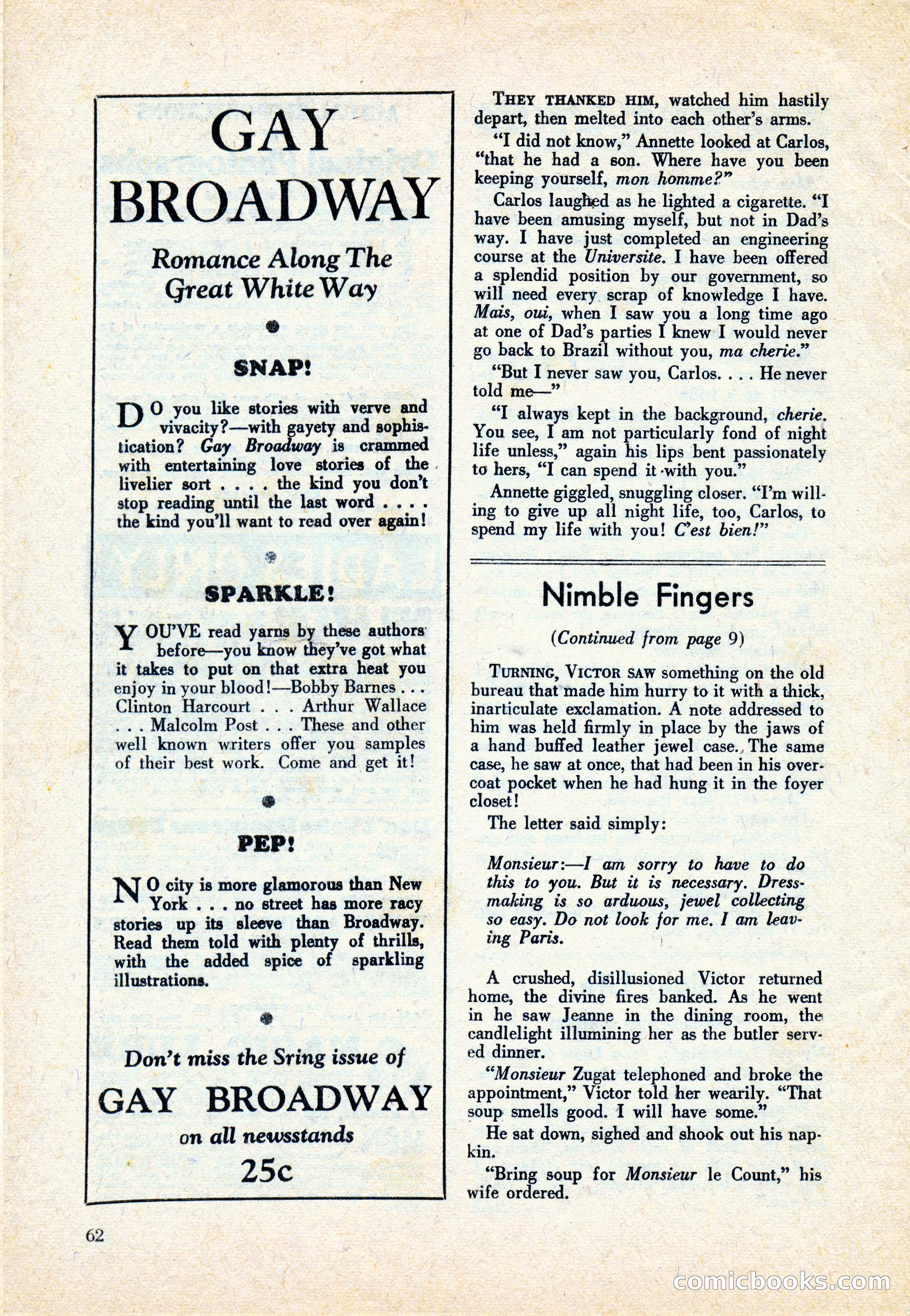La Paree, April 1937 — page 64 of 68