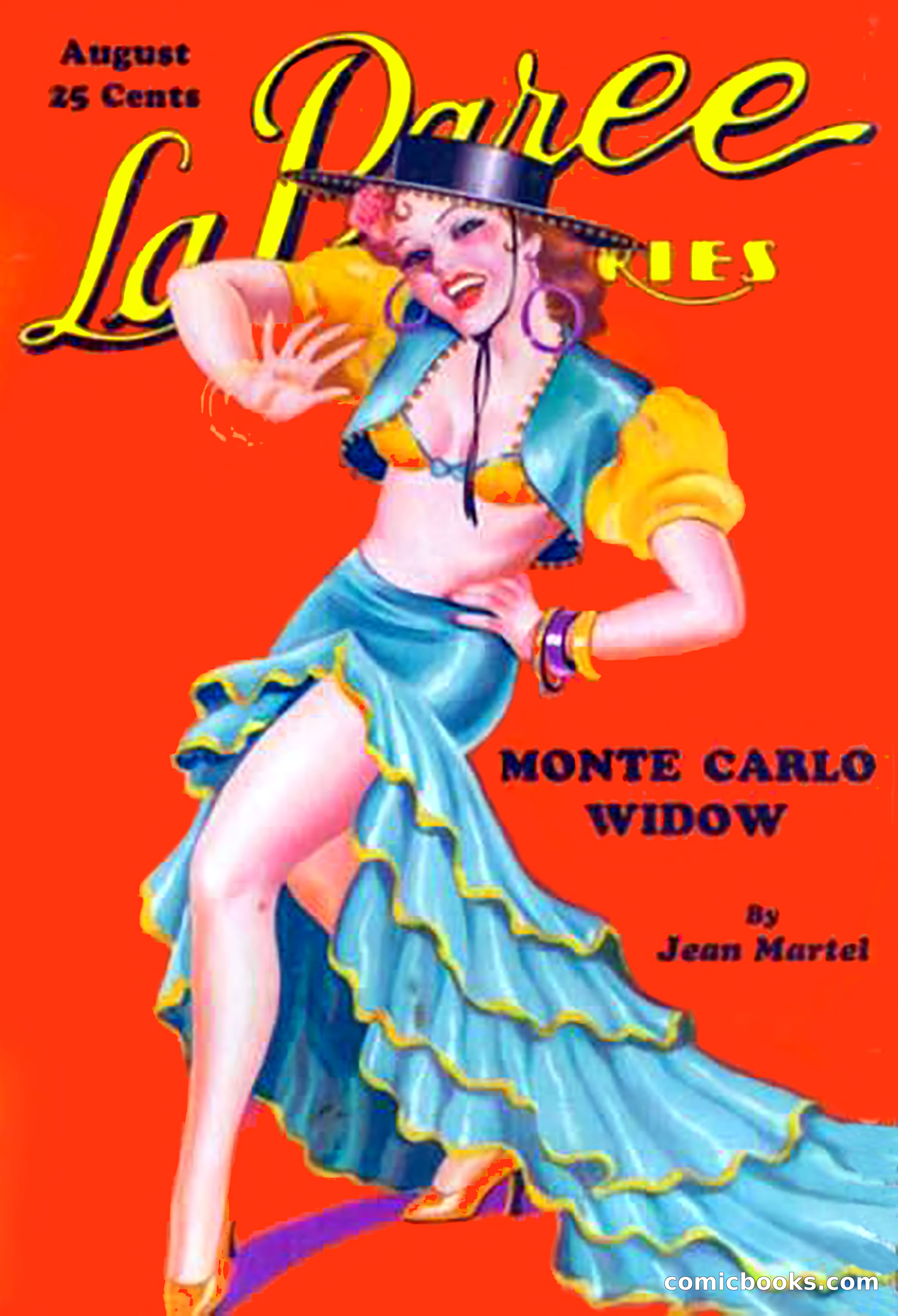 La Paree Stories, August 1936