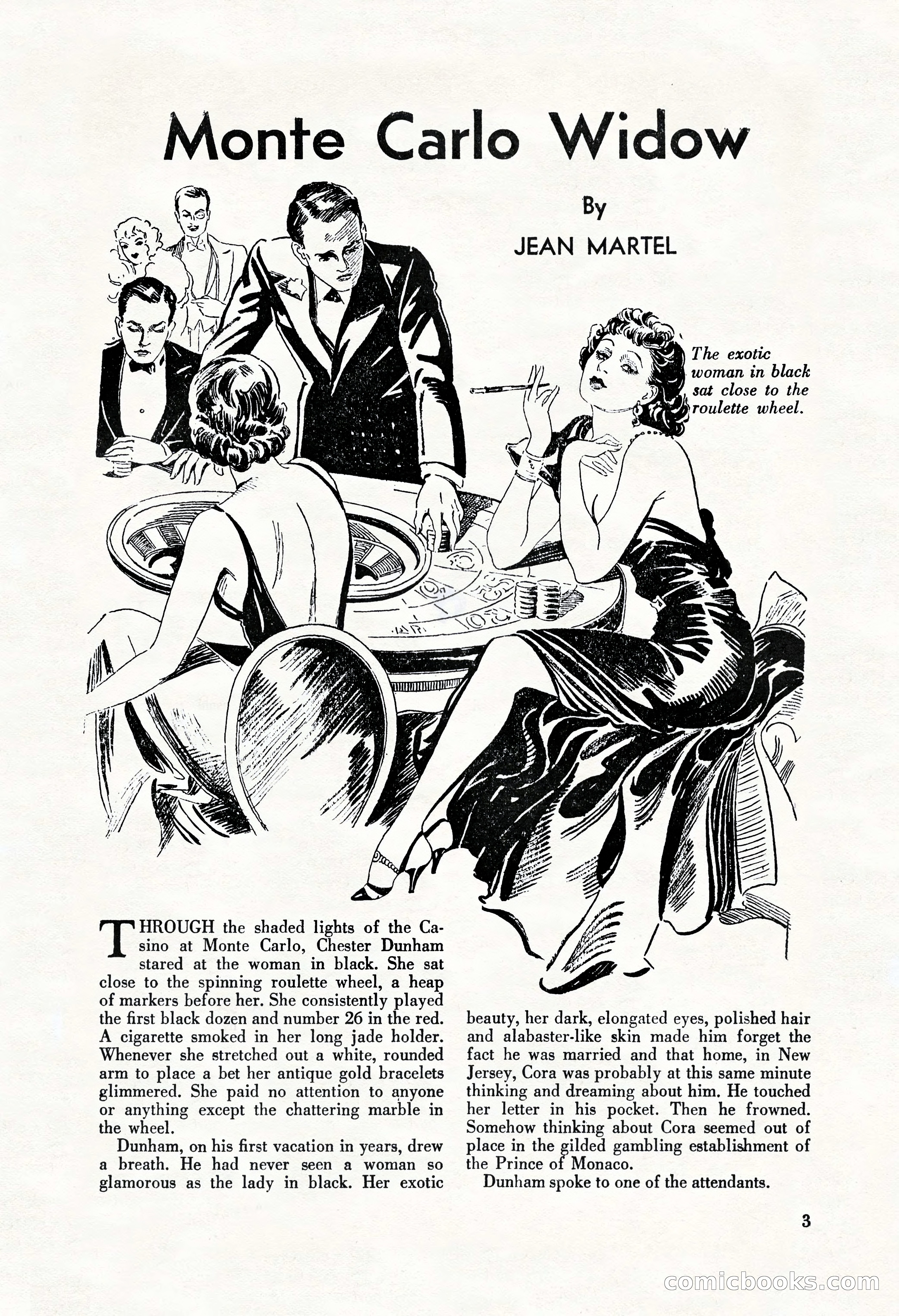 La Paree Stories, August 1936 — page 5 of 68