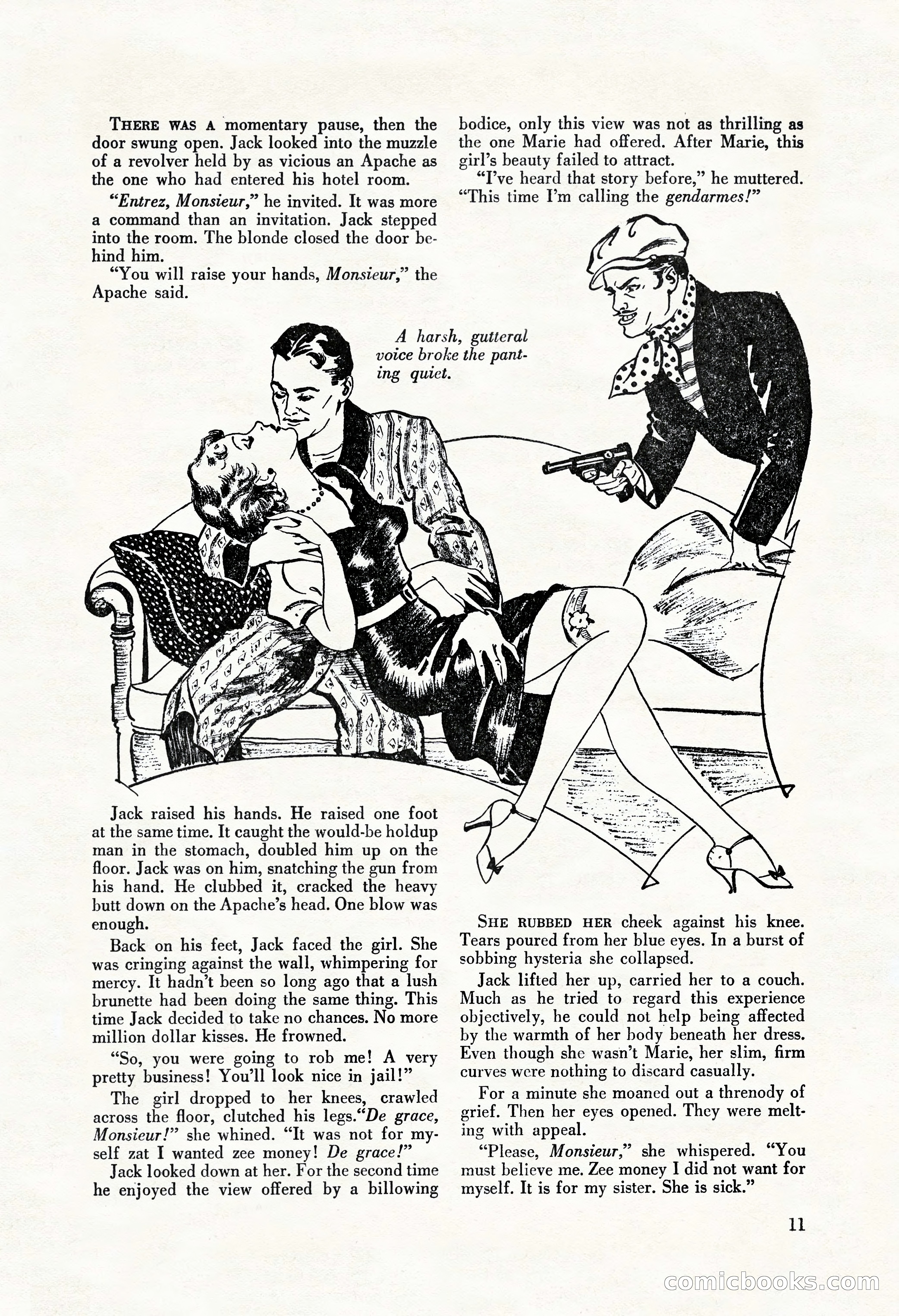 La Paree Stories, August 1936 — page 13 of 68