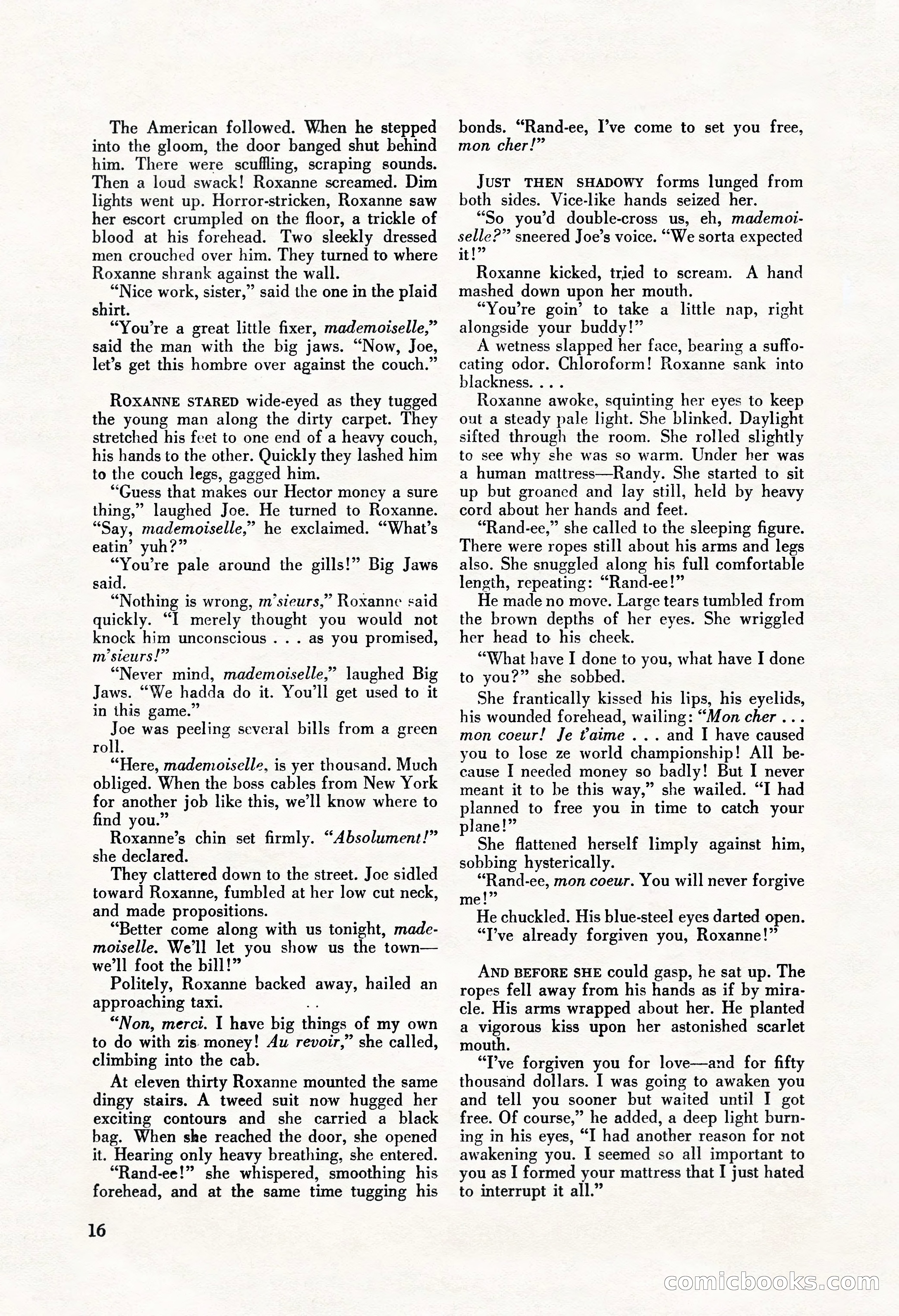 La Paree Stories, August 1936 — page 18 of 68