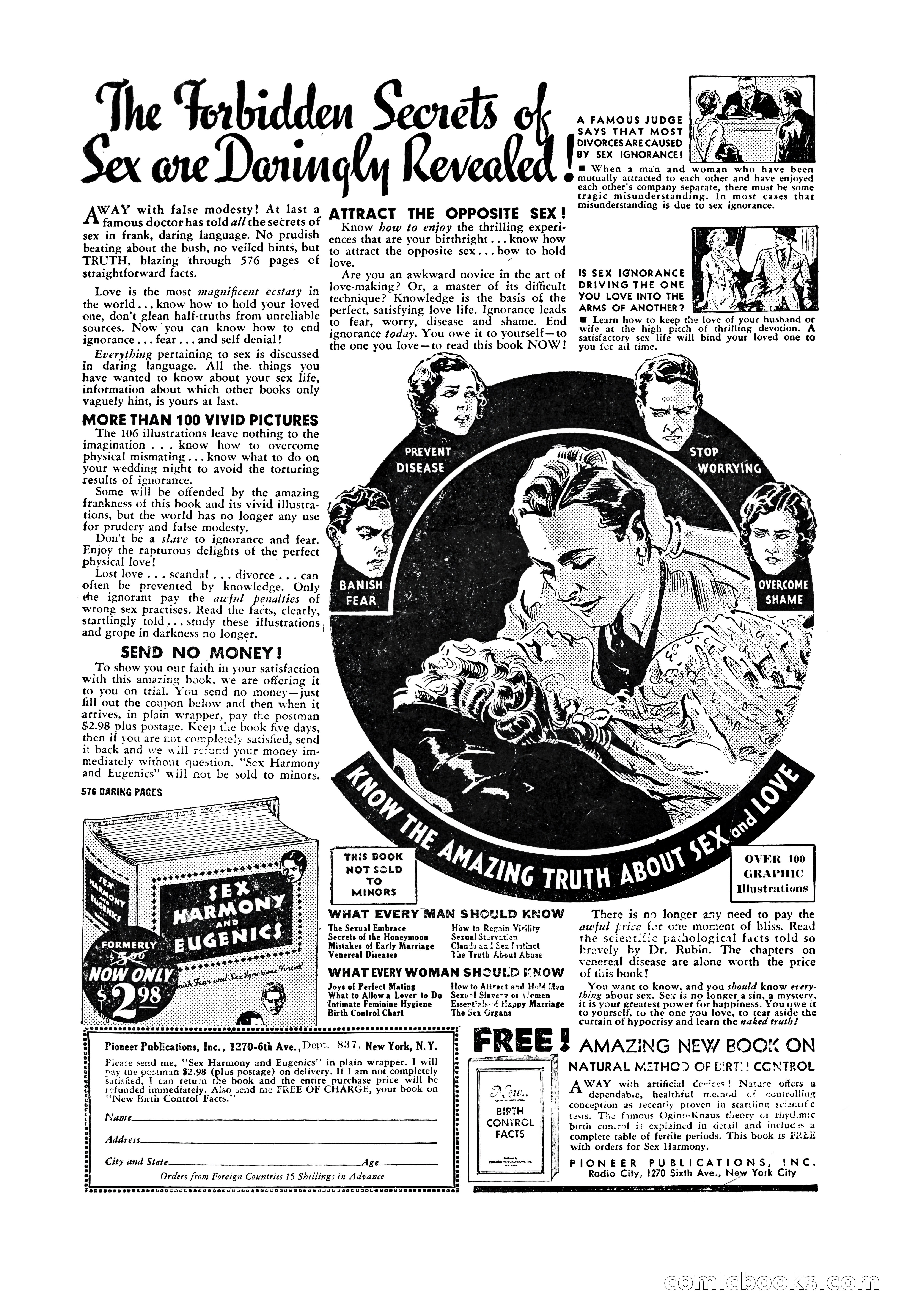 La Paree Stories, August 1936 — page 67 of 68