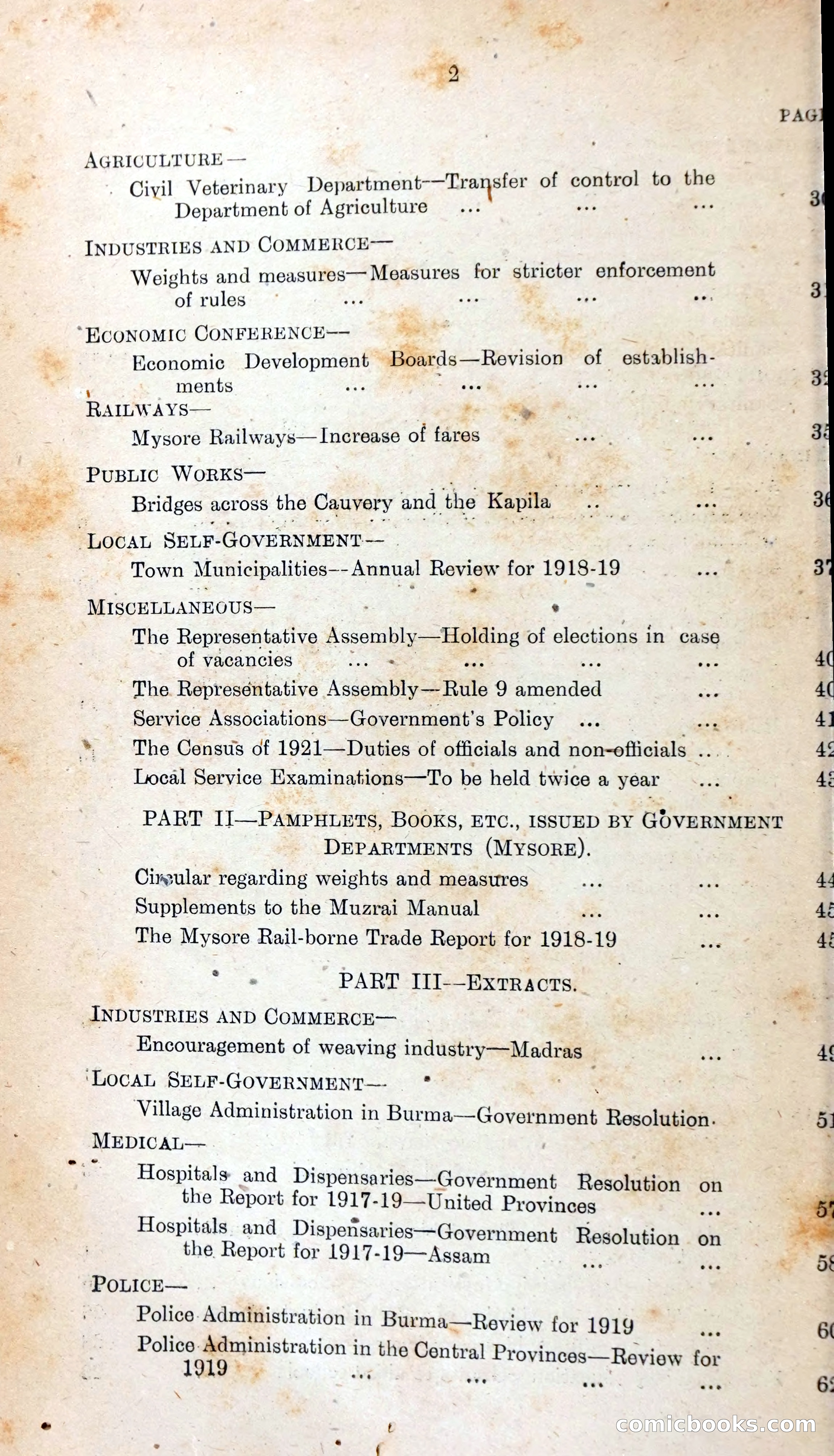 The Mysore Blue Book Journal — page 9 of 395