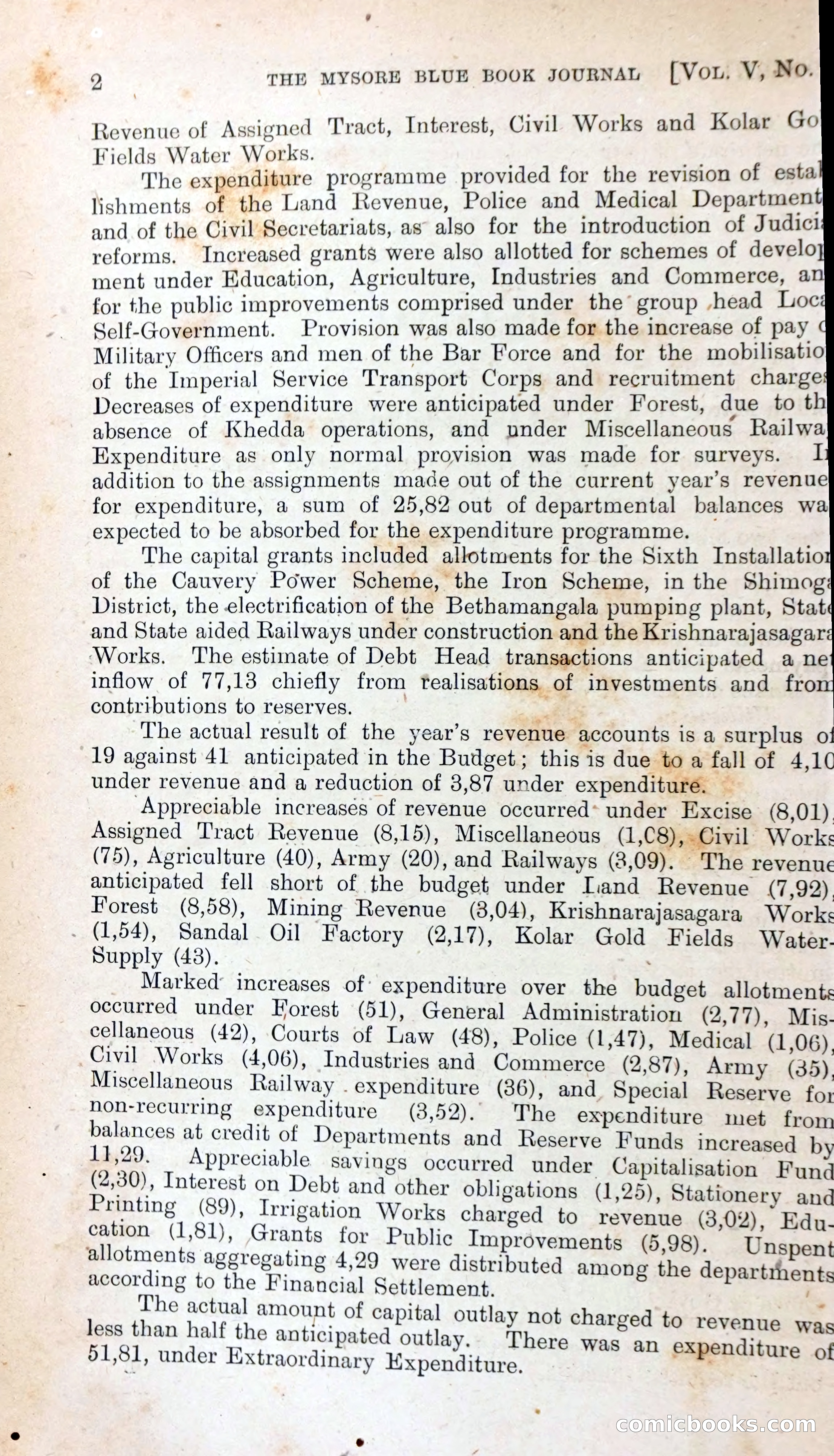 The Mysore Blue Book Journal — page 15 of 395