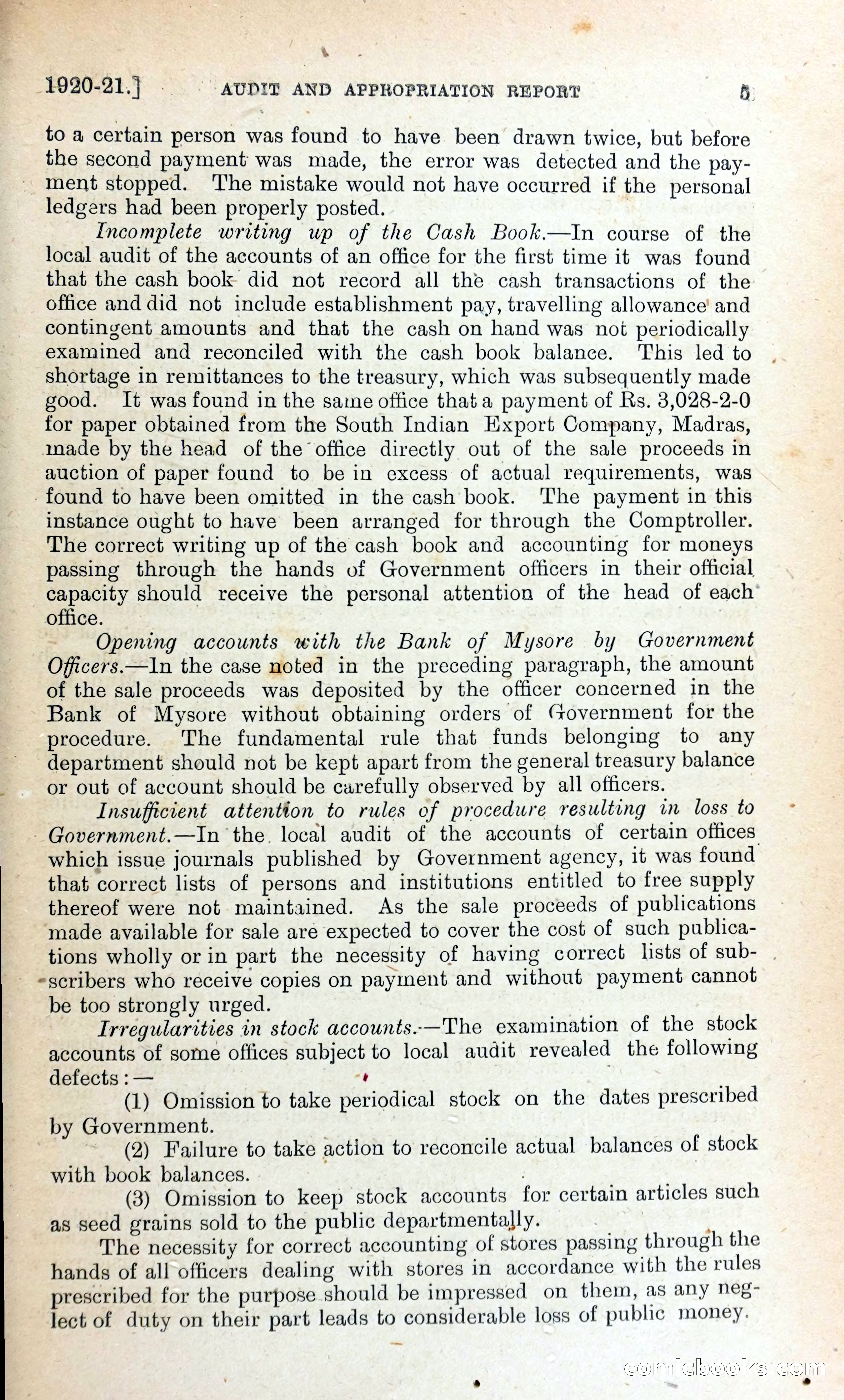 The Mysore Blue Book Journal — page 18 of 395