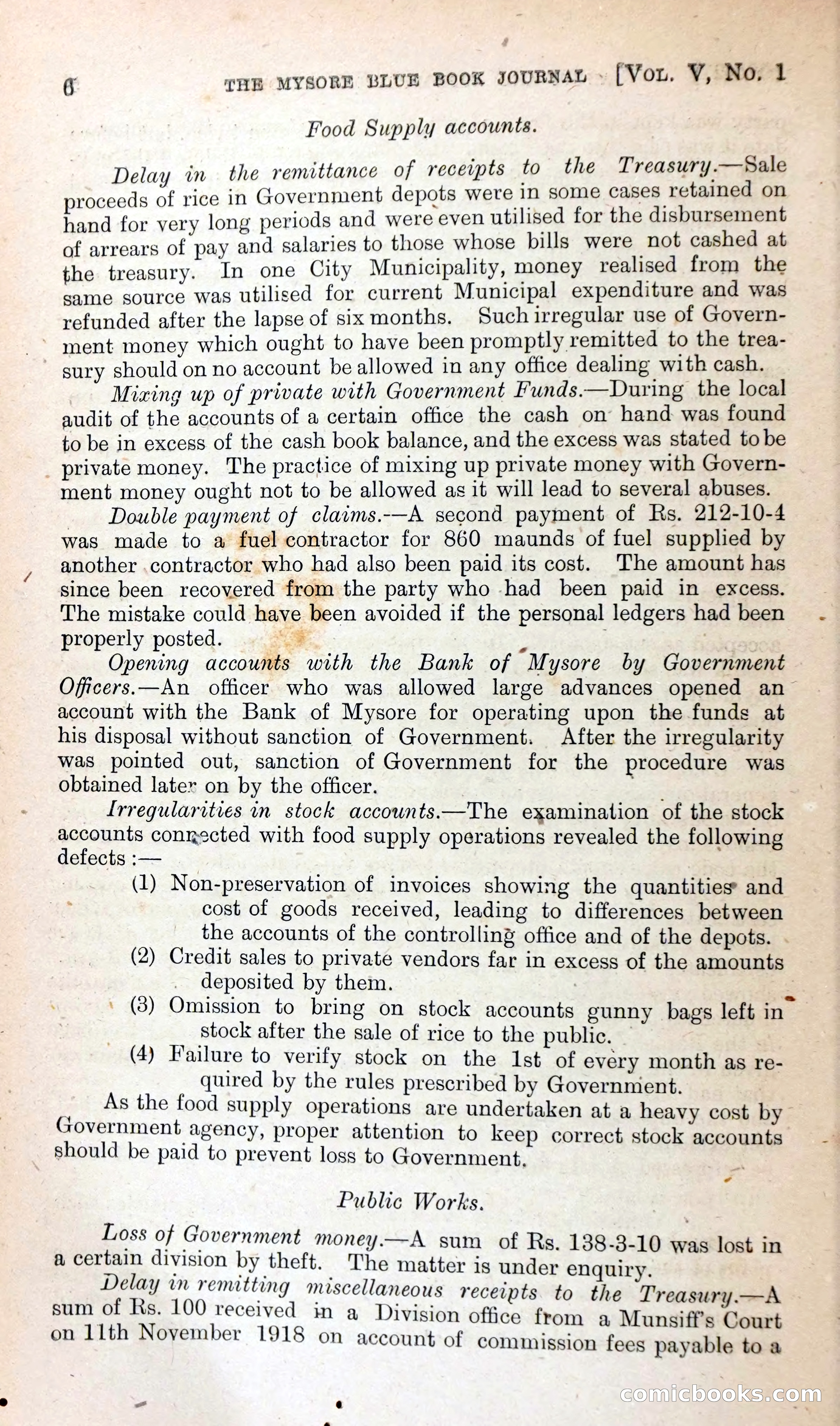 The Mysore Blue Book Journal — page 19 of 395