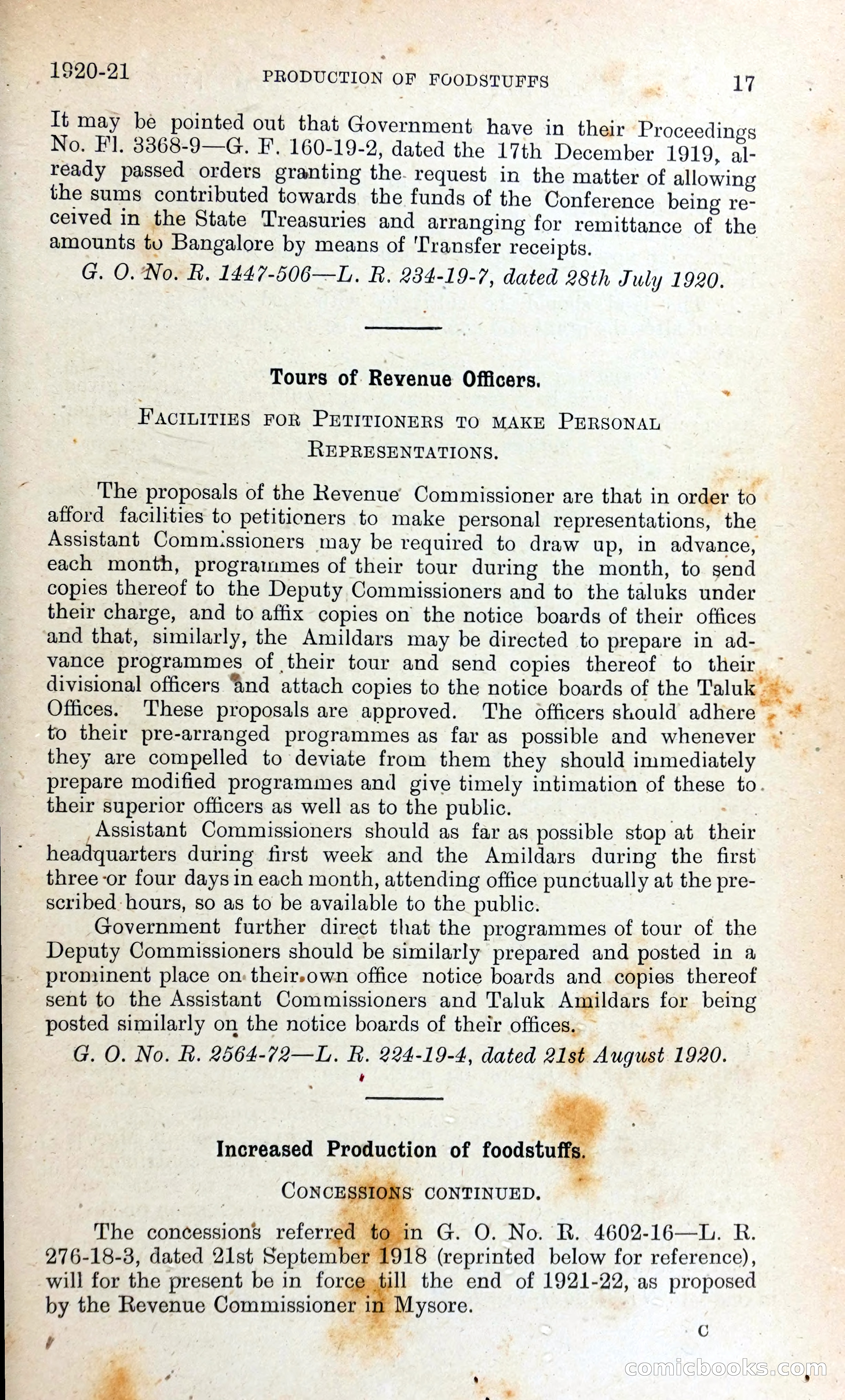 The Mysore Blue Book Journal — page 30 of 395