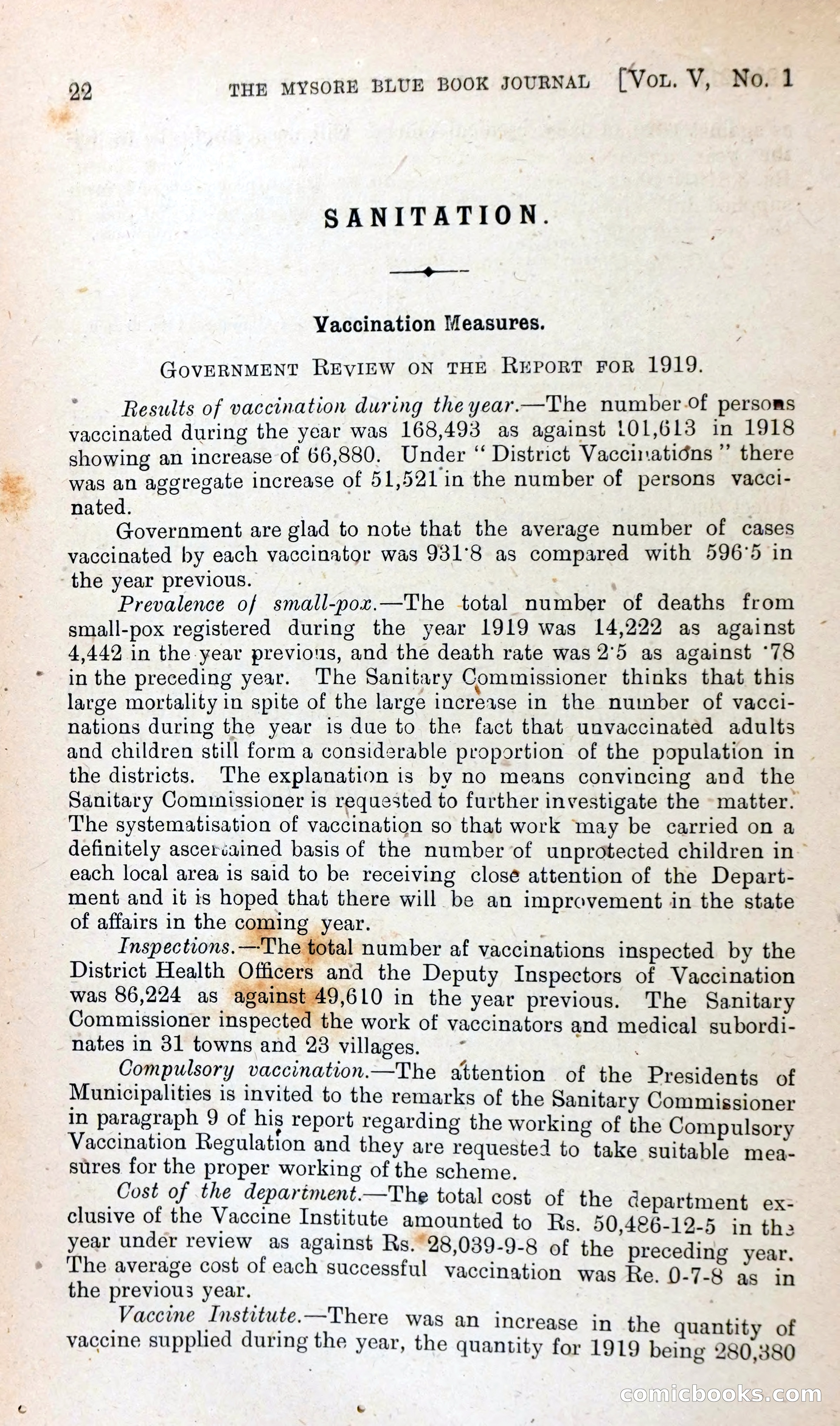 The Mysore Blue Book Journal — page 35 of 395