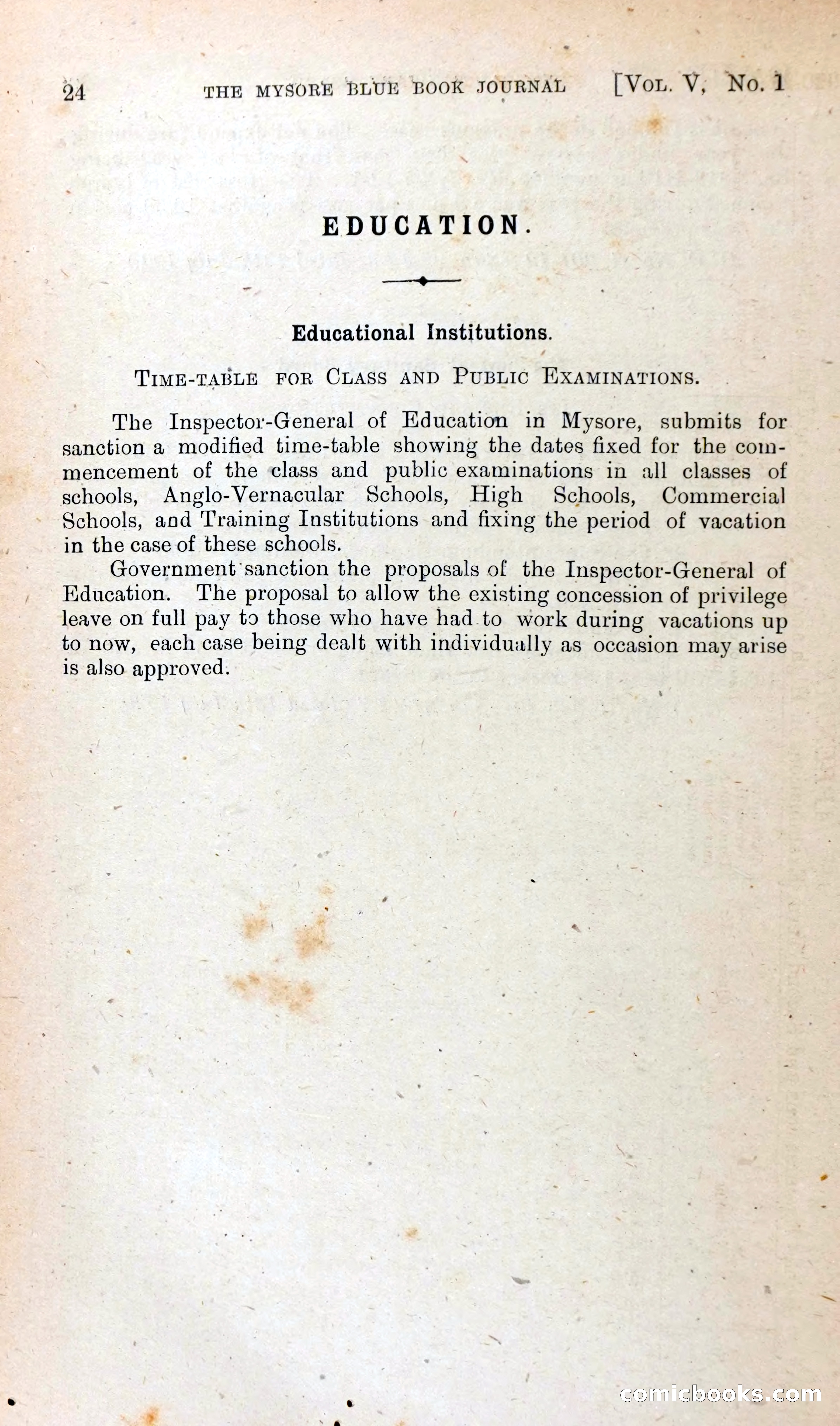 The Mysore Blue Book Journal — page 37 of 395