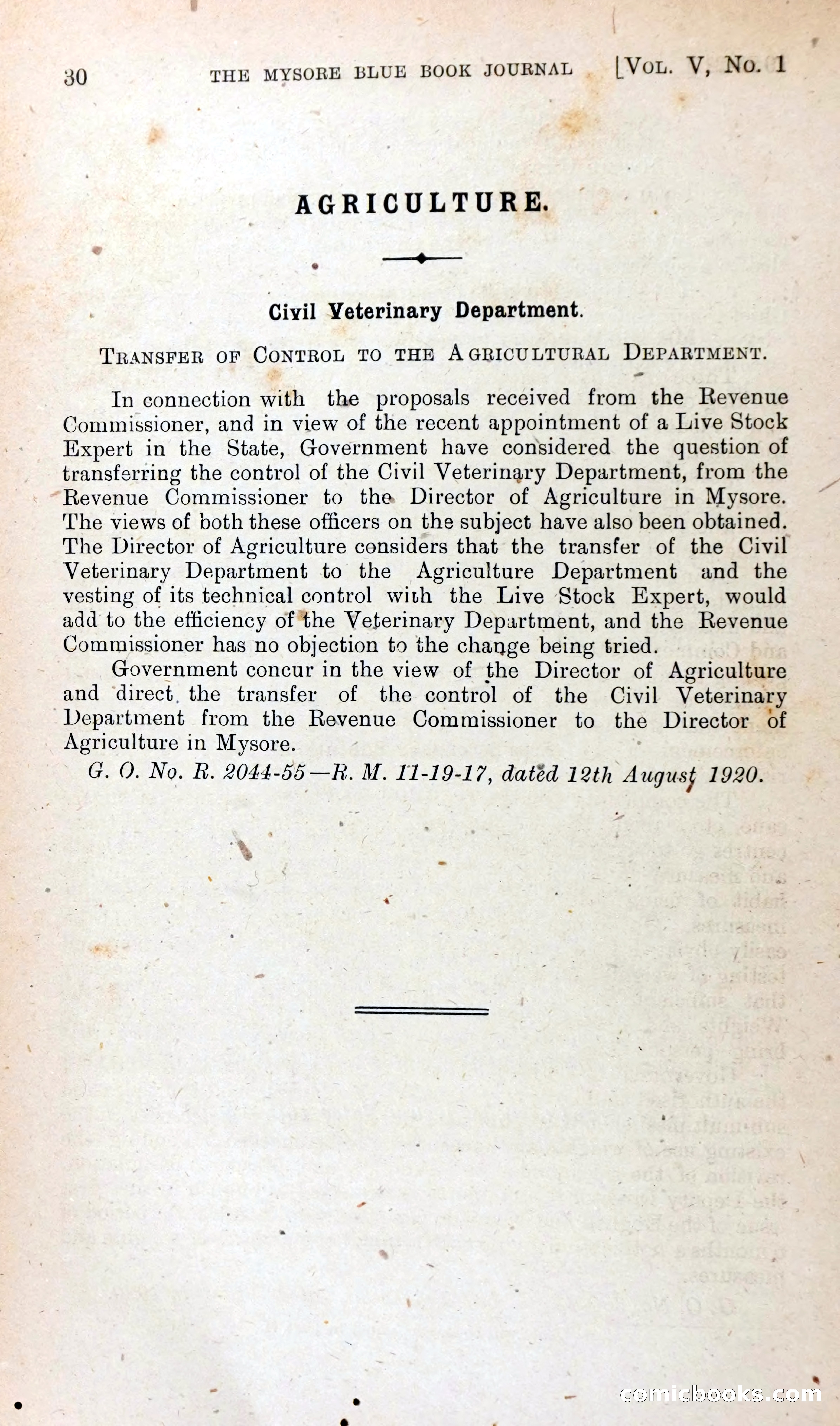 The Mysore Blue Book Journal — page 43 of 395