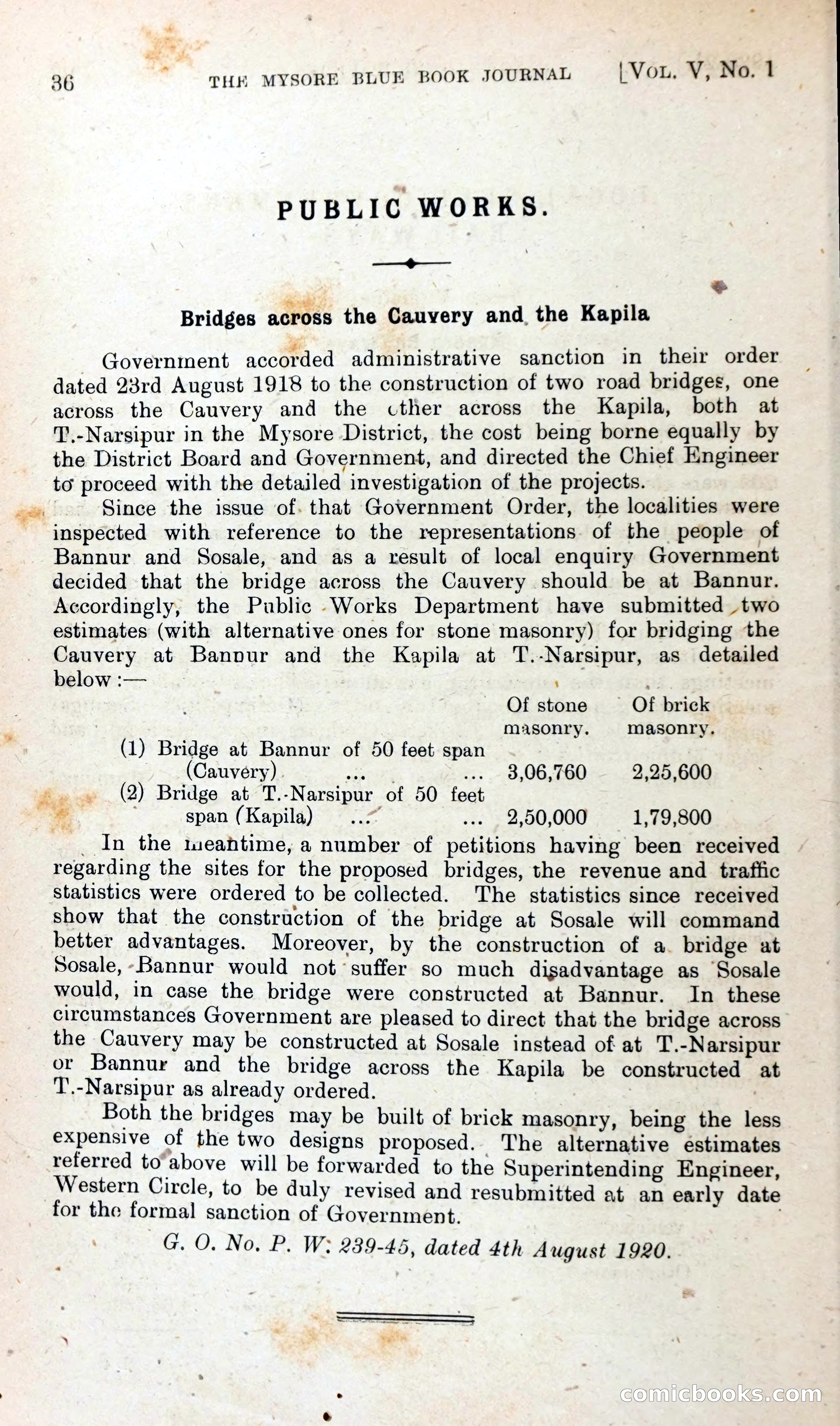 The Mysore Blue Book Journal — page 49 of 395