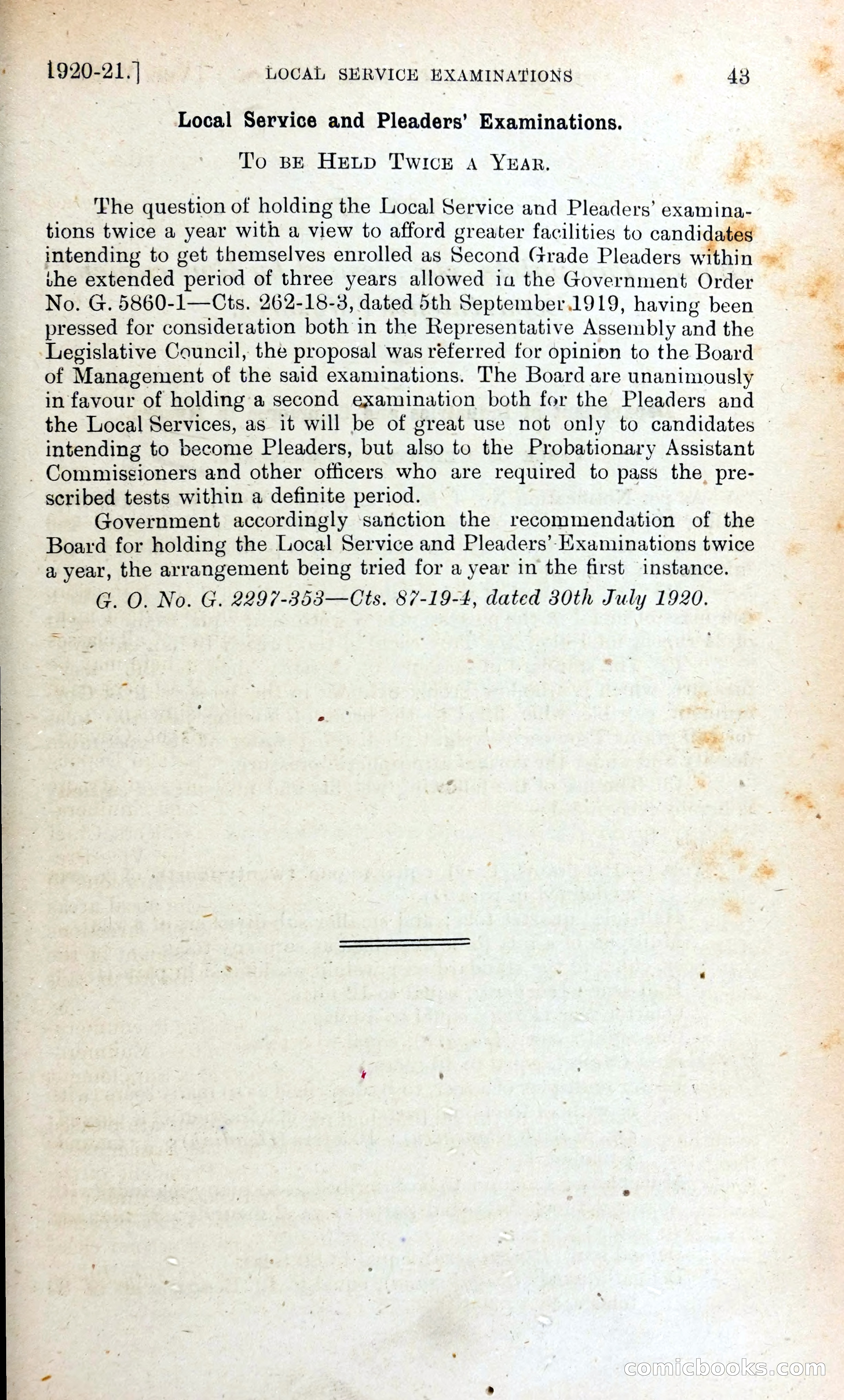The Mysore Blue Book Journal — page 56 of 395