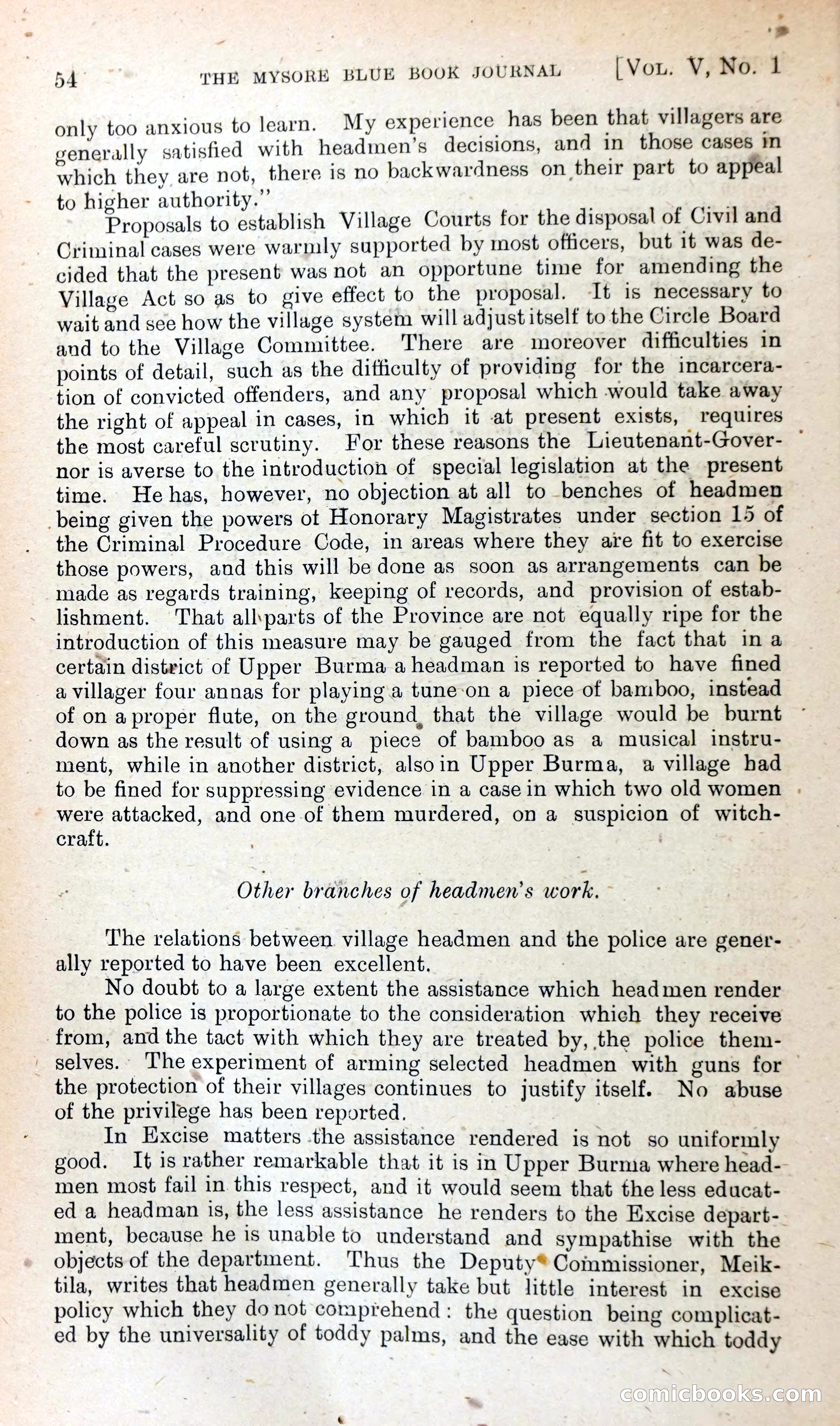 The Mysore Blue Book Journal — page 67 of 395