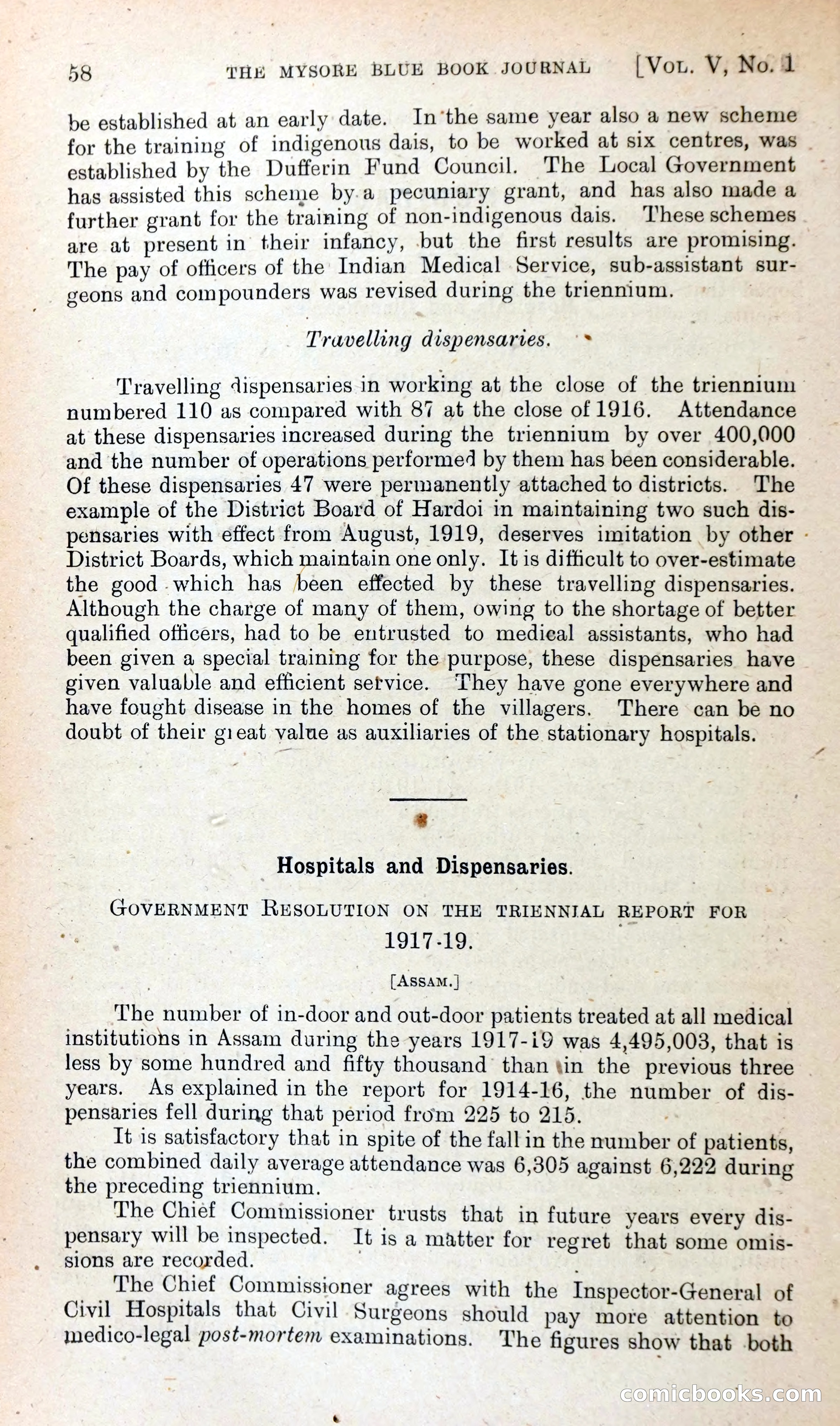 The Mysore Blue Book Journal — page 71 of 395