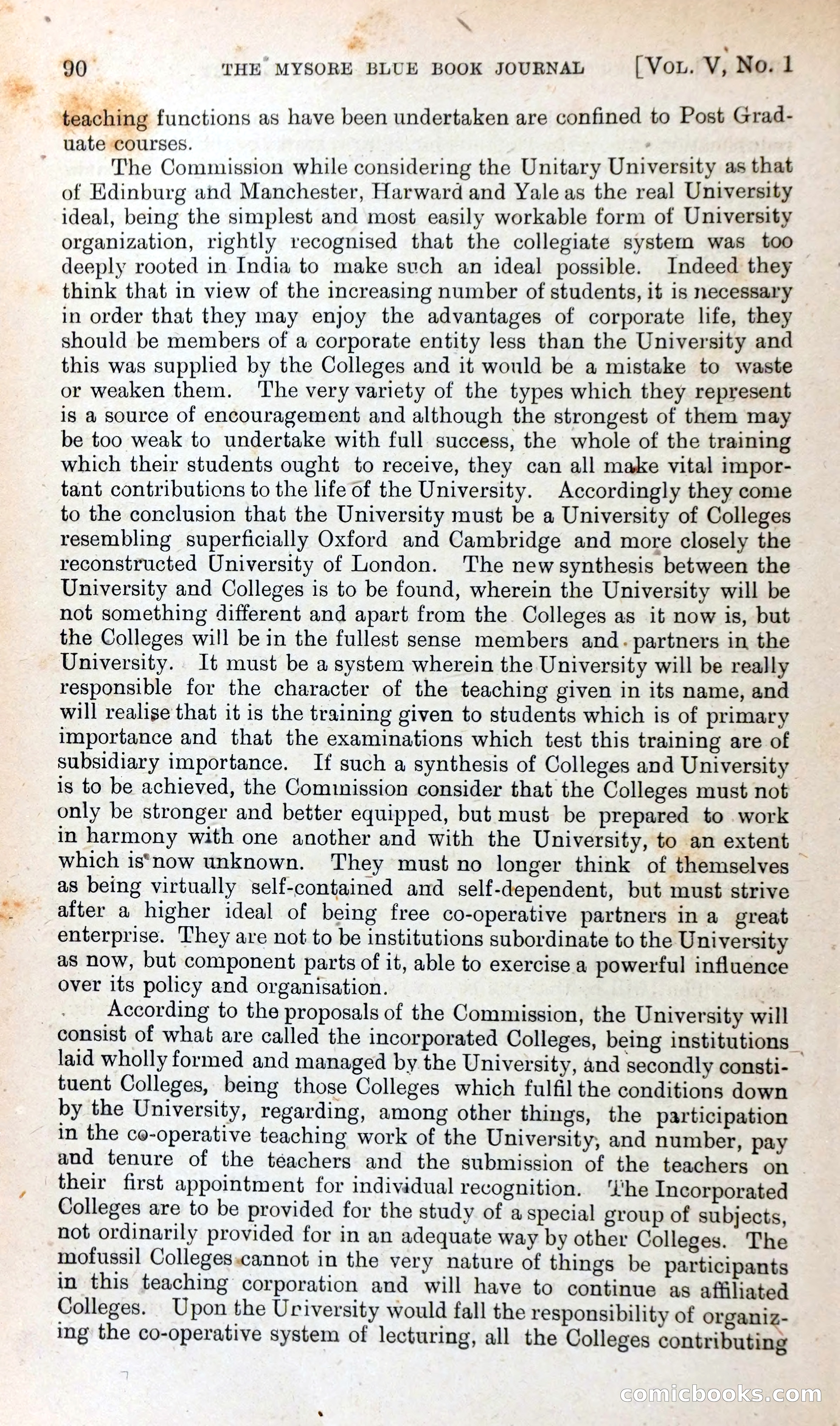The Mysore Blue Book Journal — page 103 of 395