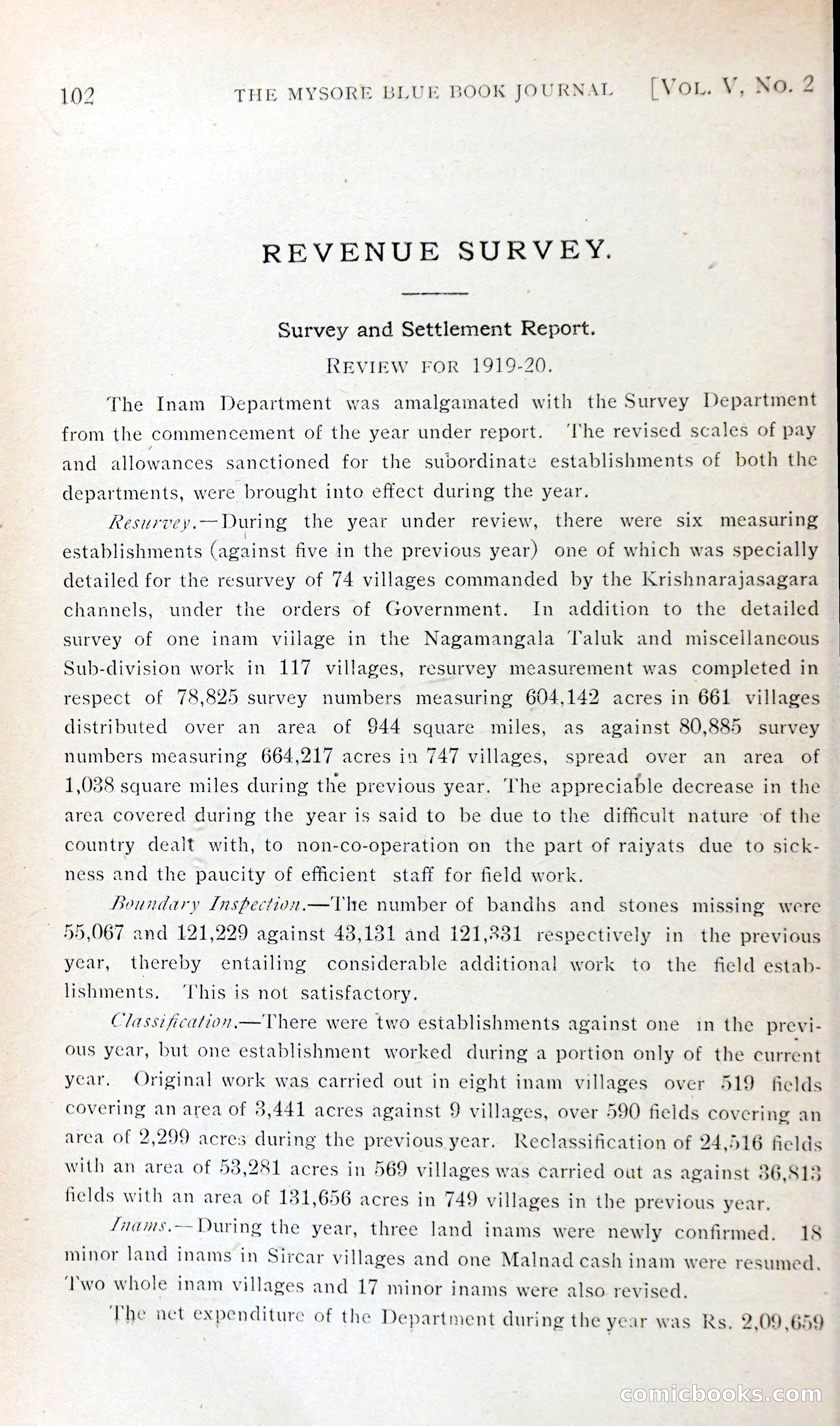 The Mysore Blue Book Journal — page 115 of 395