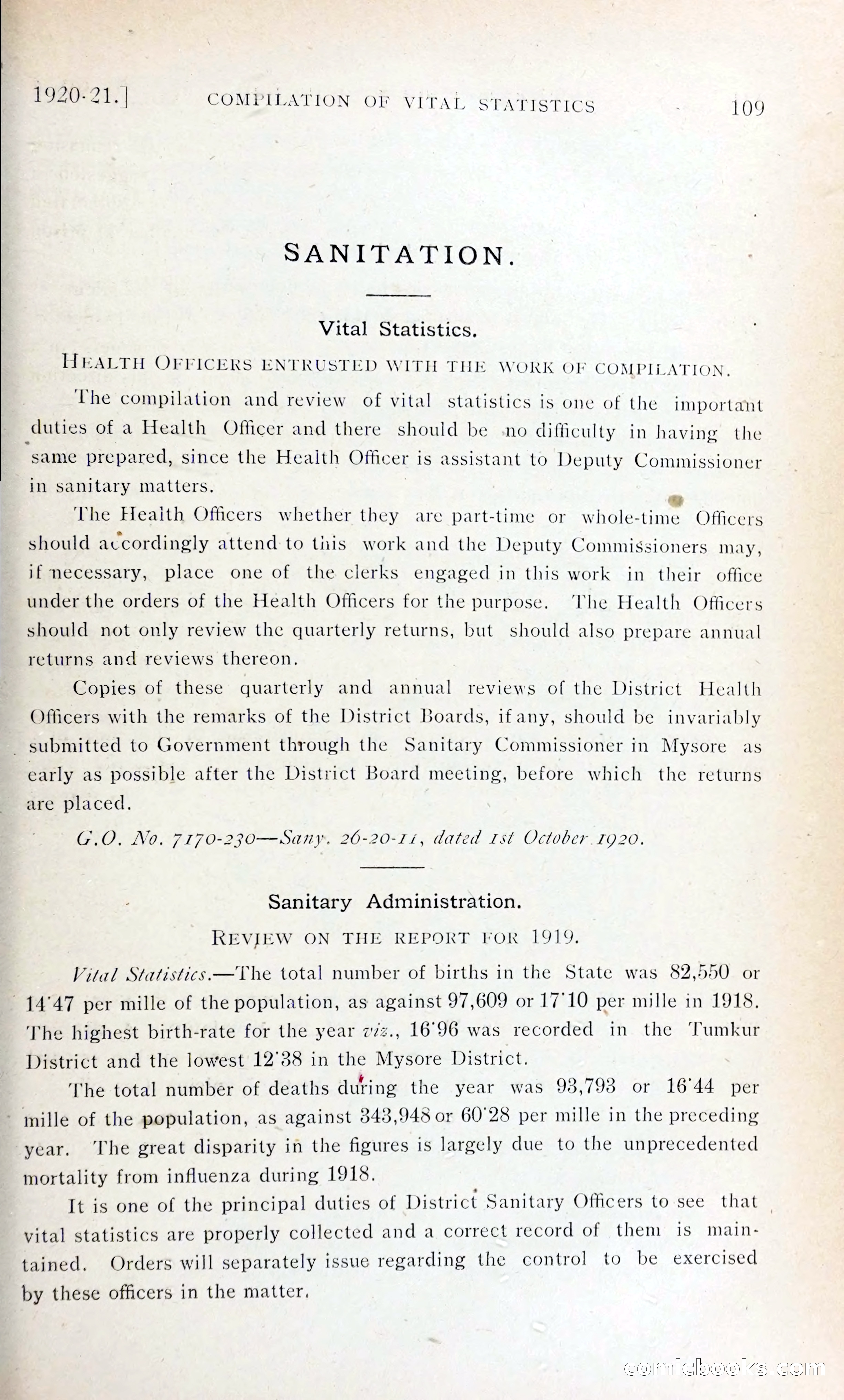 The Mysore Blue Book Journal — page 122 of 395
