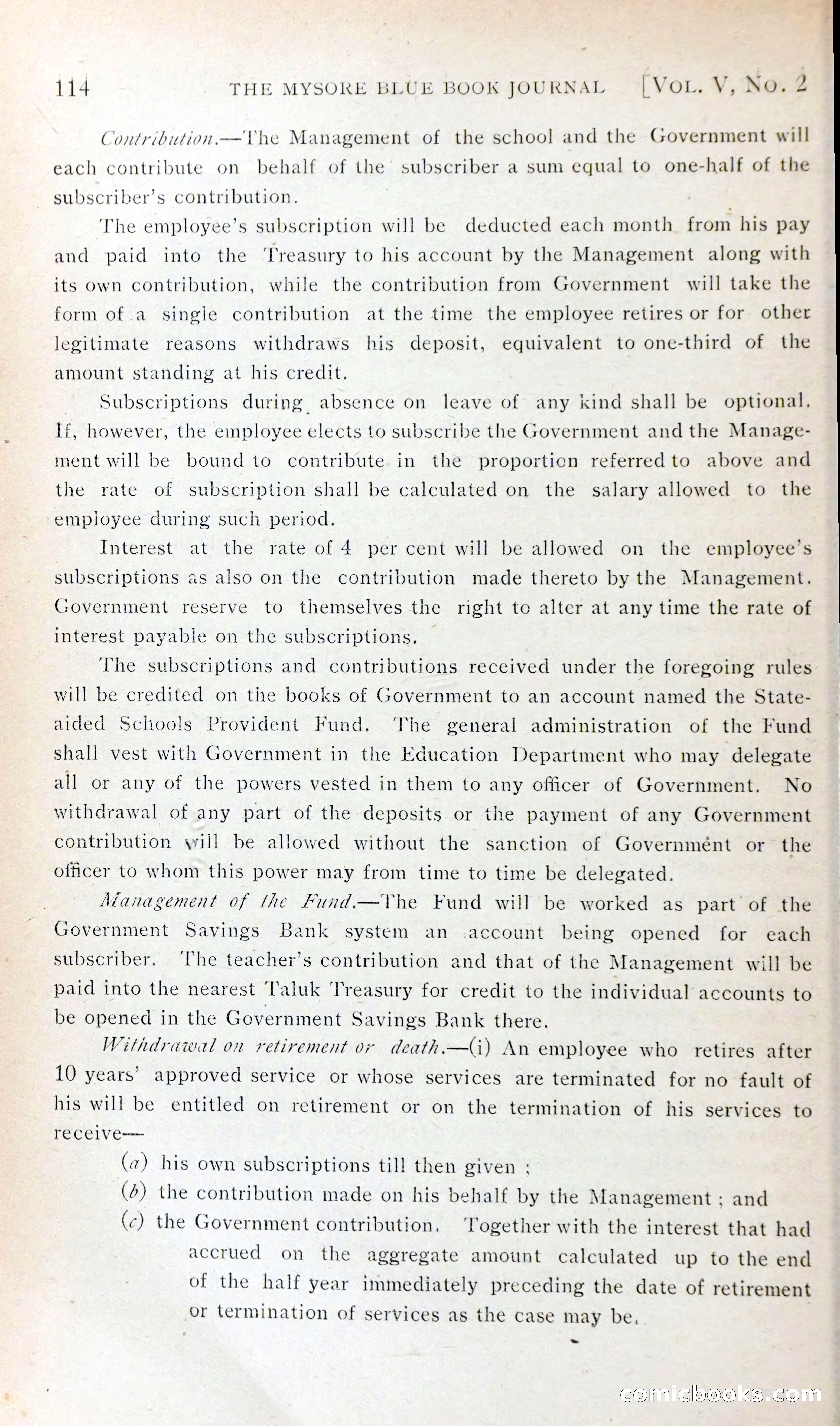 The Mysore Blue Book Journal — page 127 of 395