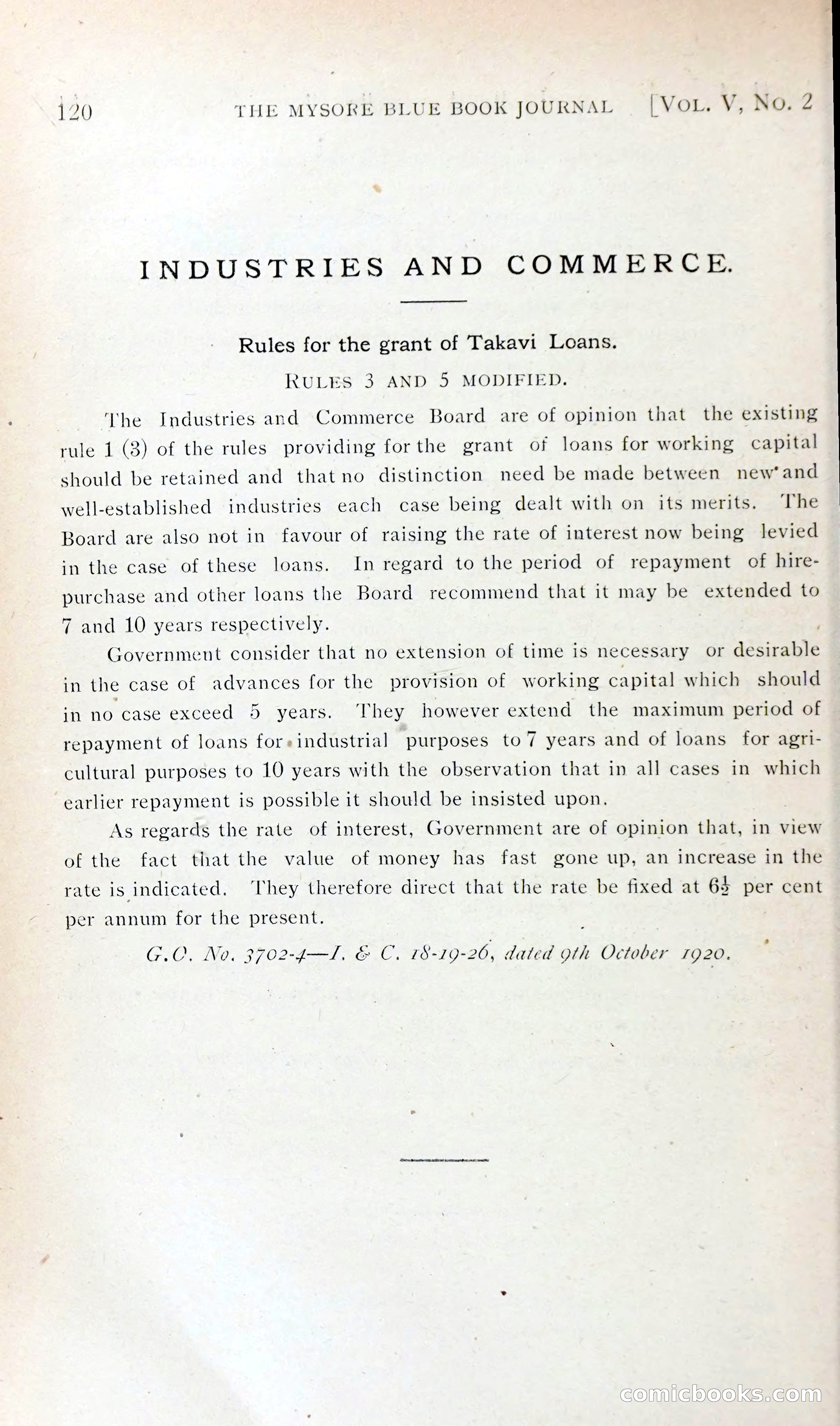The Mysore Blue Book Journal — page 133 of 395