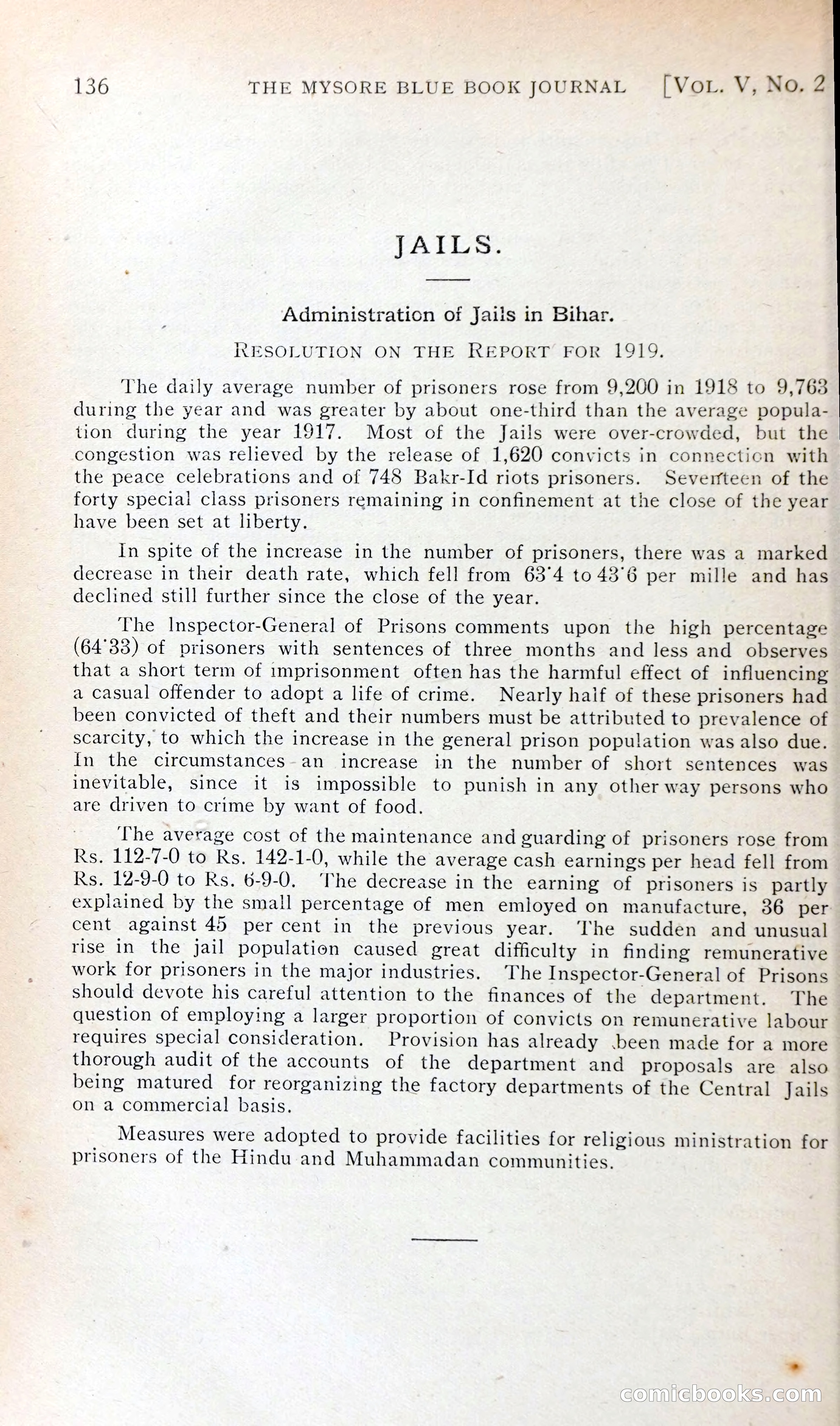 The Mysore Blue Book Journal — page 149 of 395