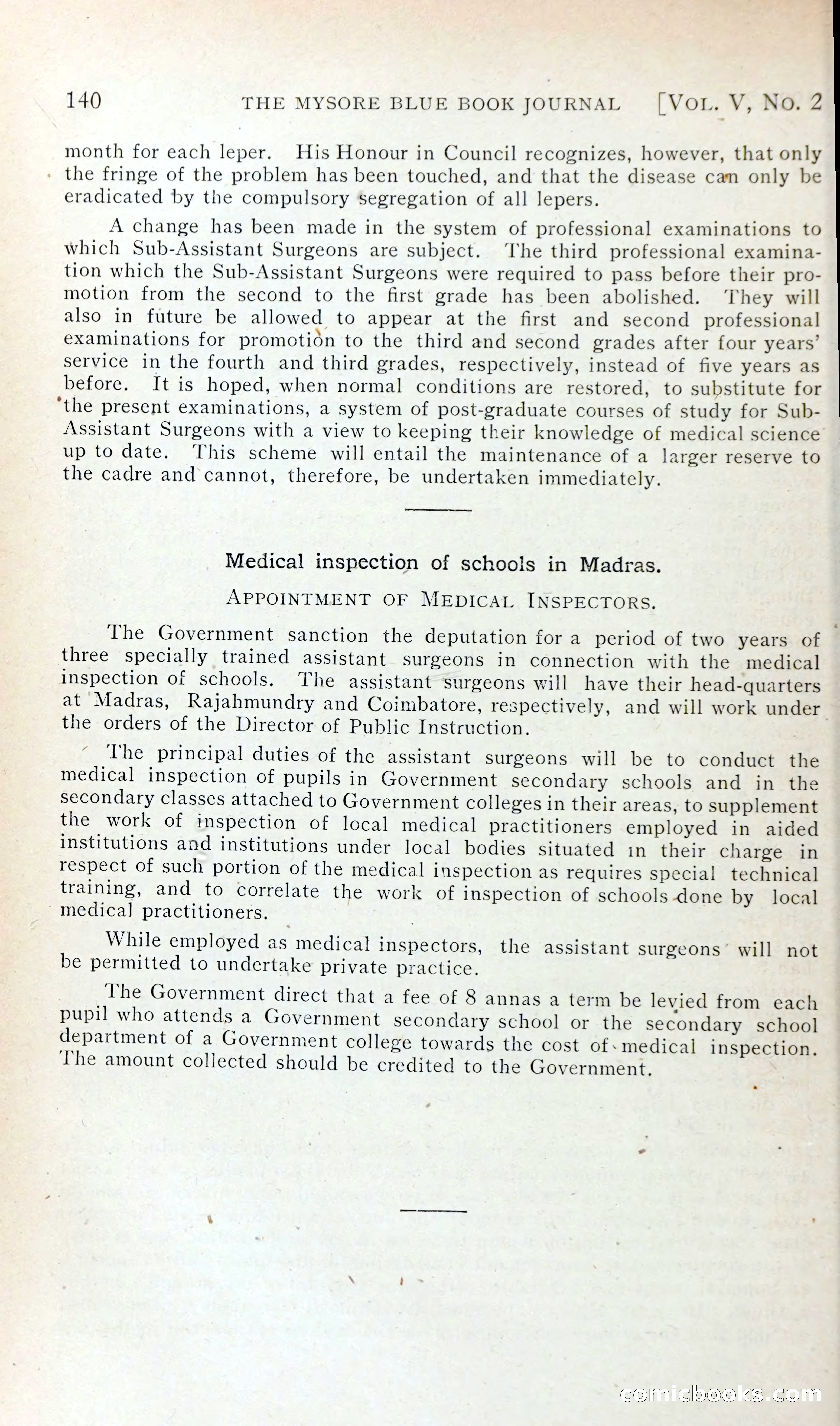 The Mysore Blue Book Journal — page 153 of 395