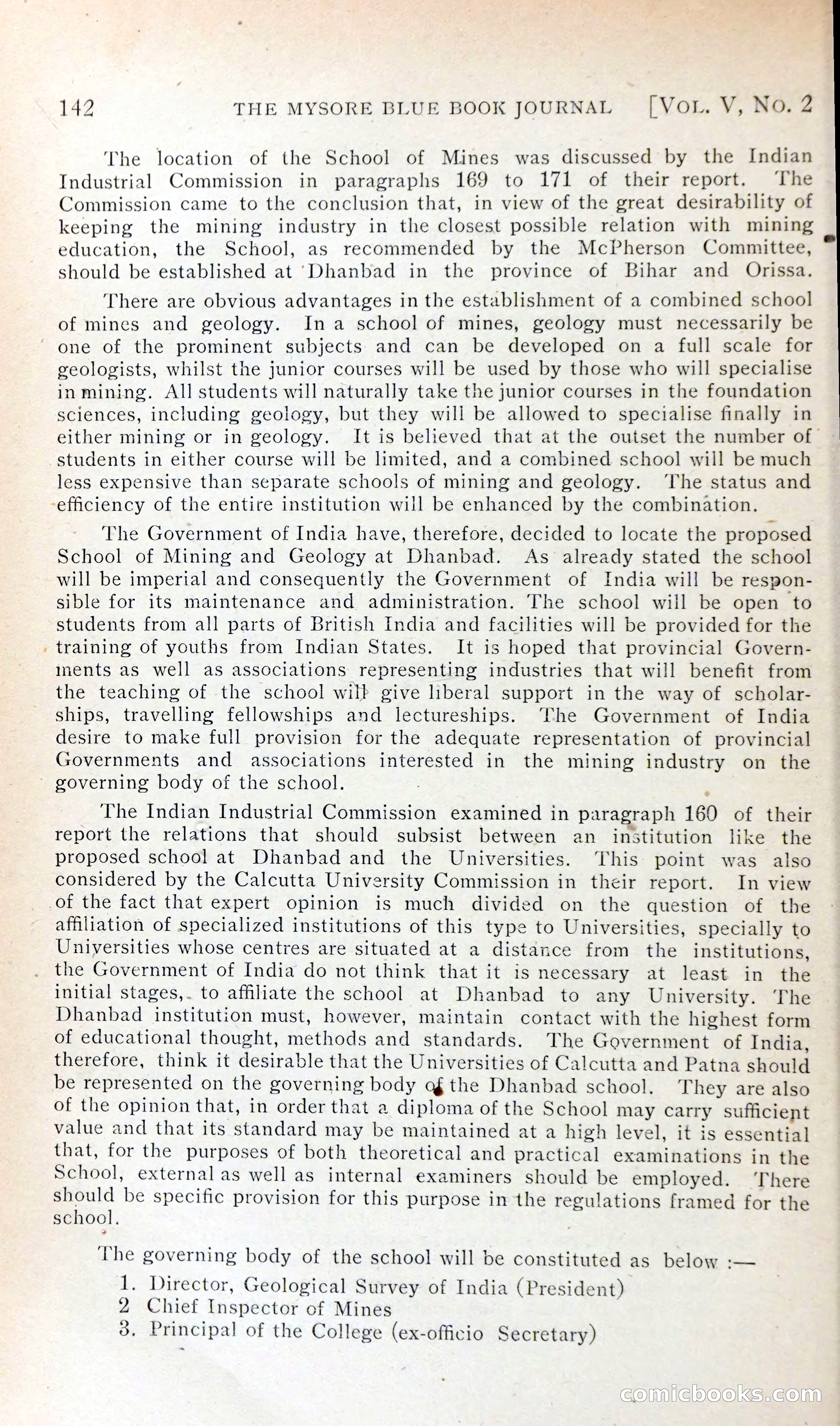The Mysore Blue Book Journal — page 155 of 395