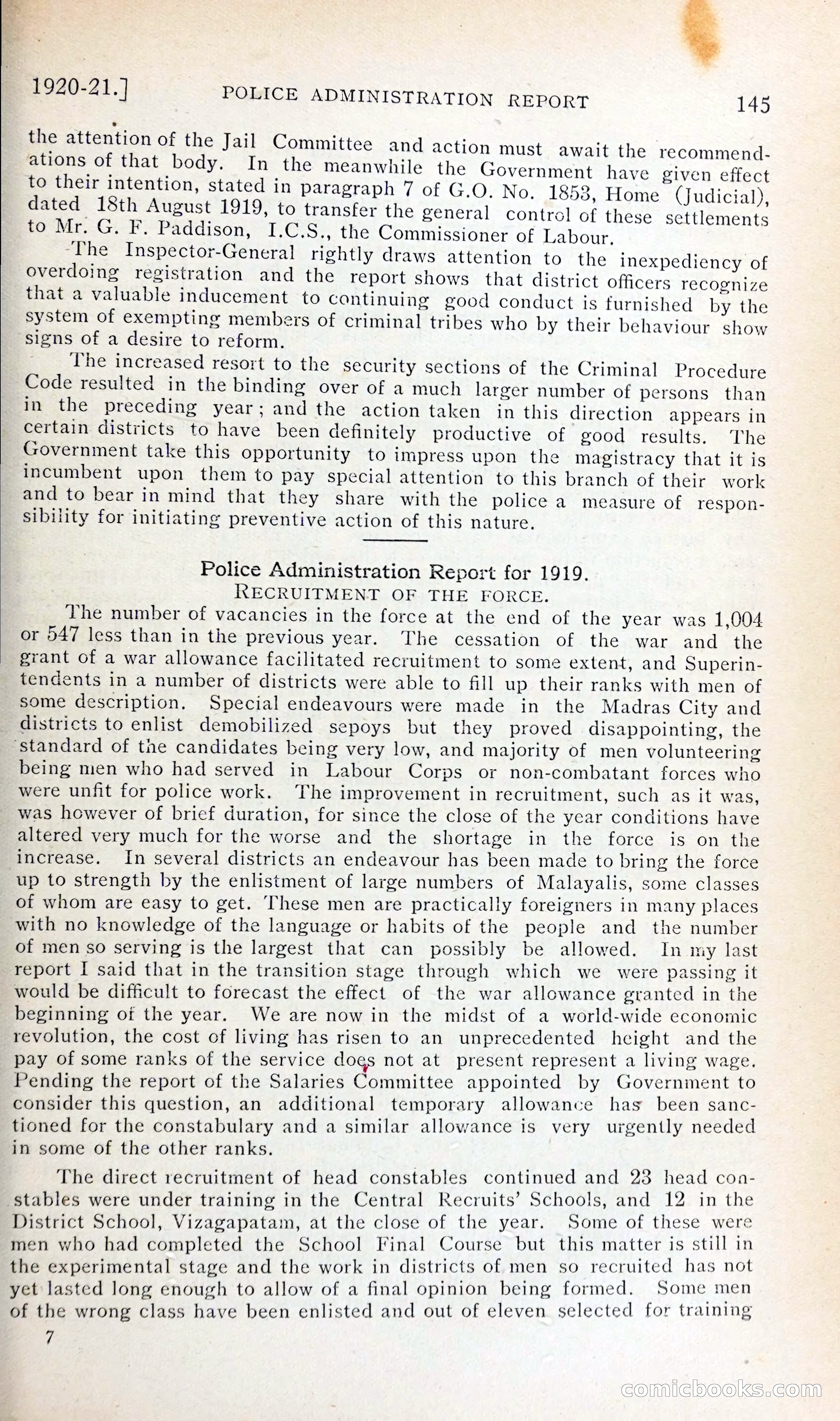 The Mysore Blue Book Journal — page 158 of 395
