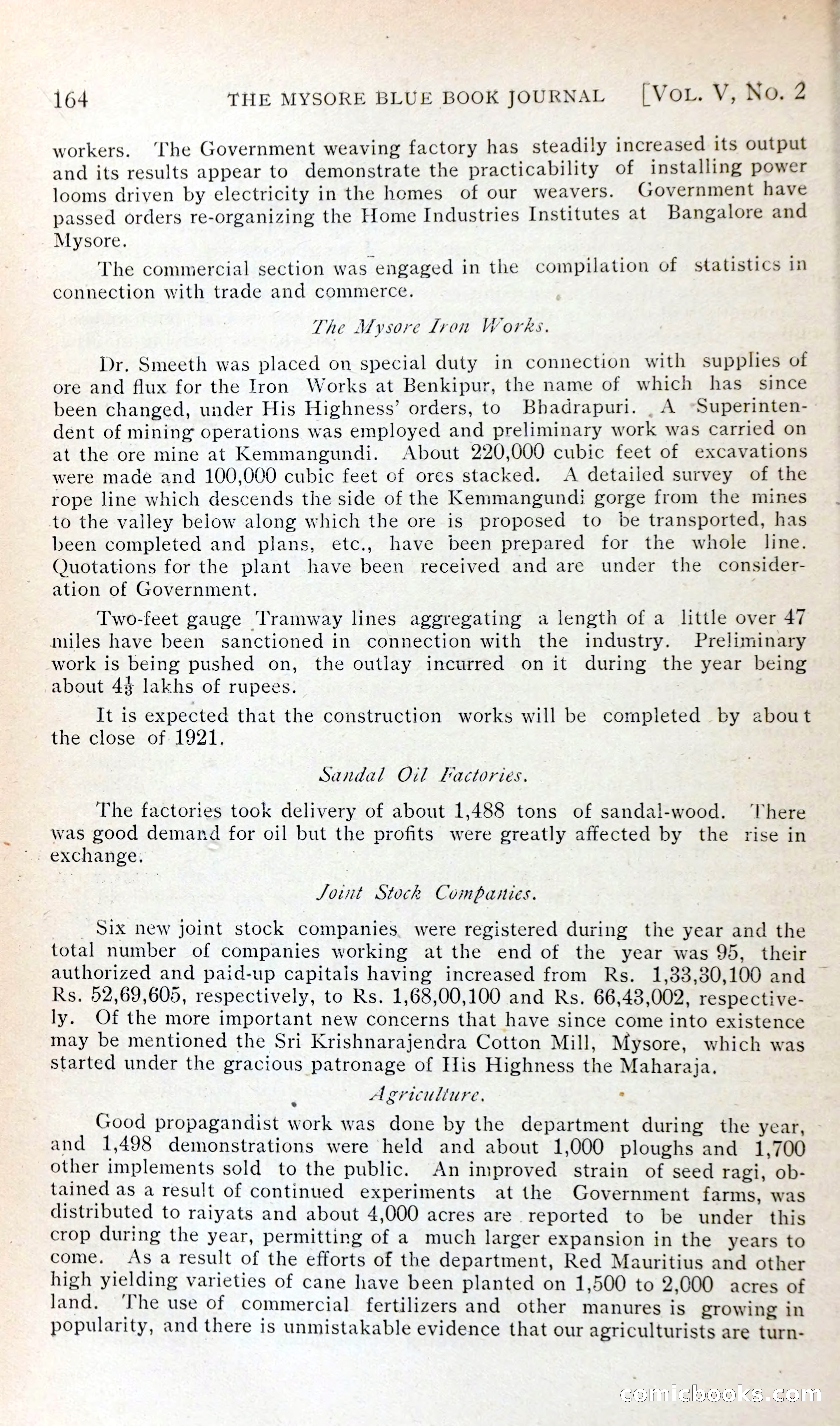 The Mysore Blue Book Journal — page 177 of 395