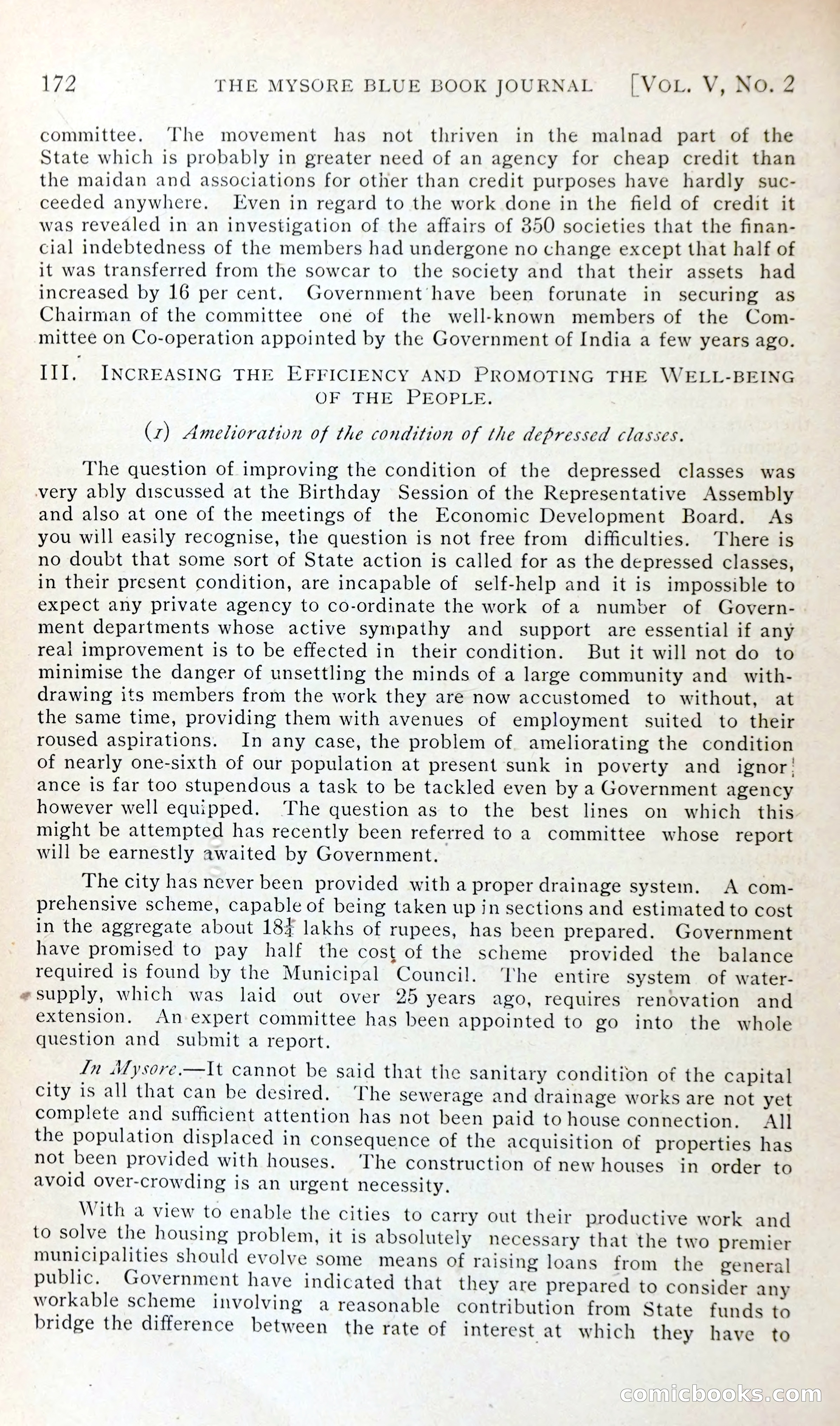 The Mysore Blue Book Journal — page 185 of 395