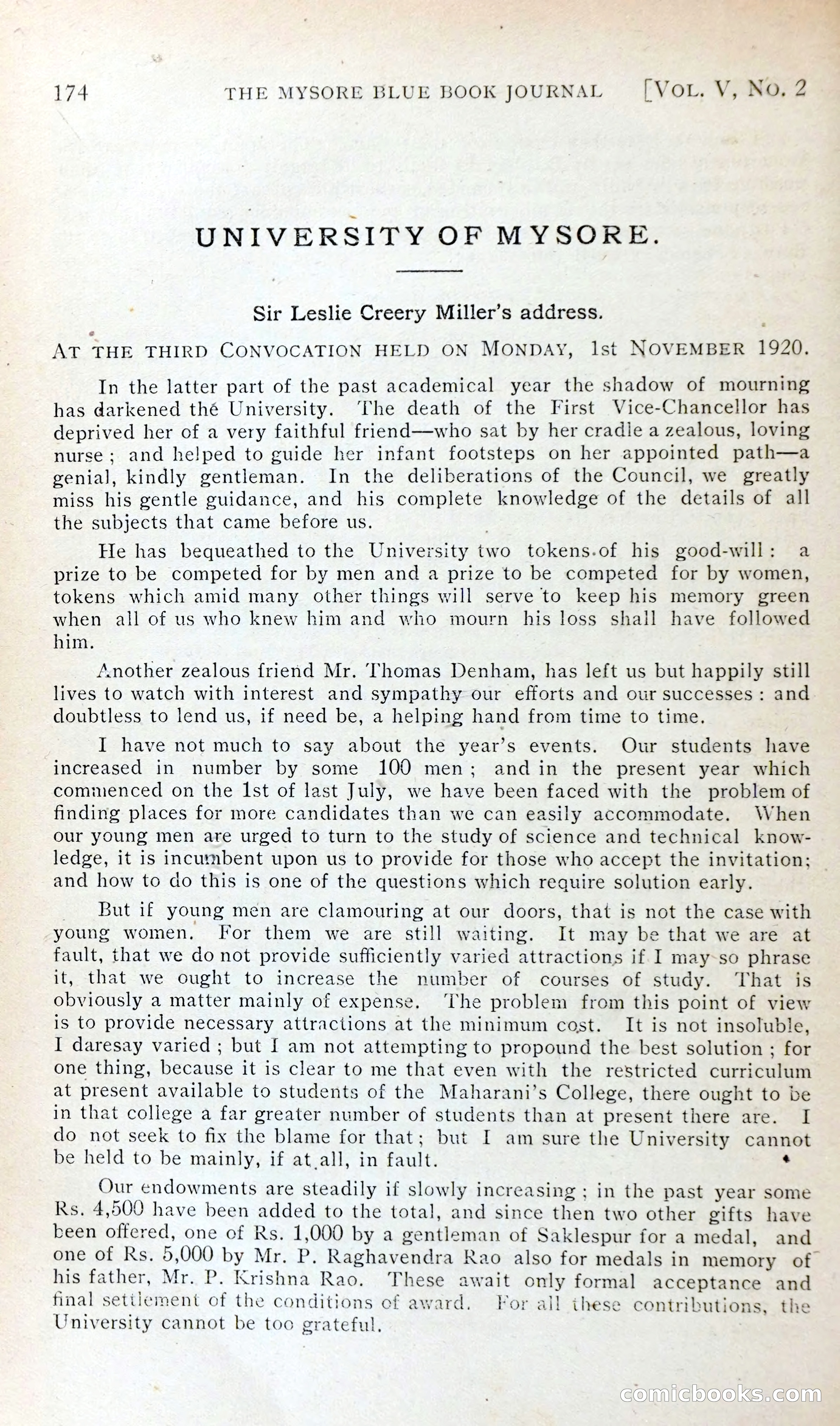 The Mysore Blue Book Journal — page 187 of 395
