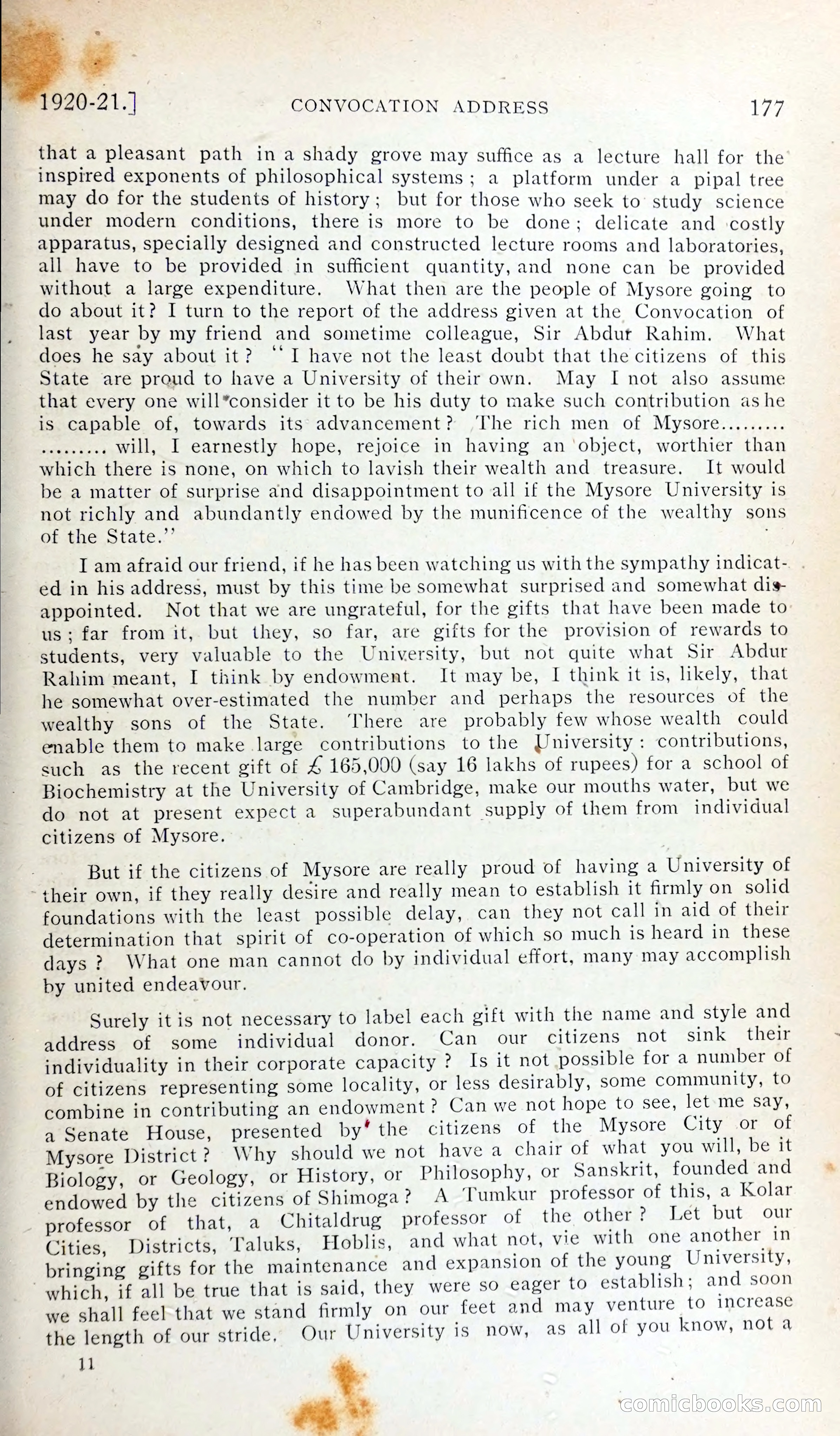 The Mysore Blue Book Journal — page 190 of 395