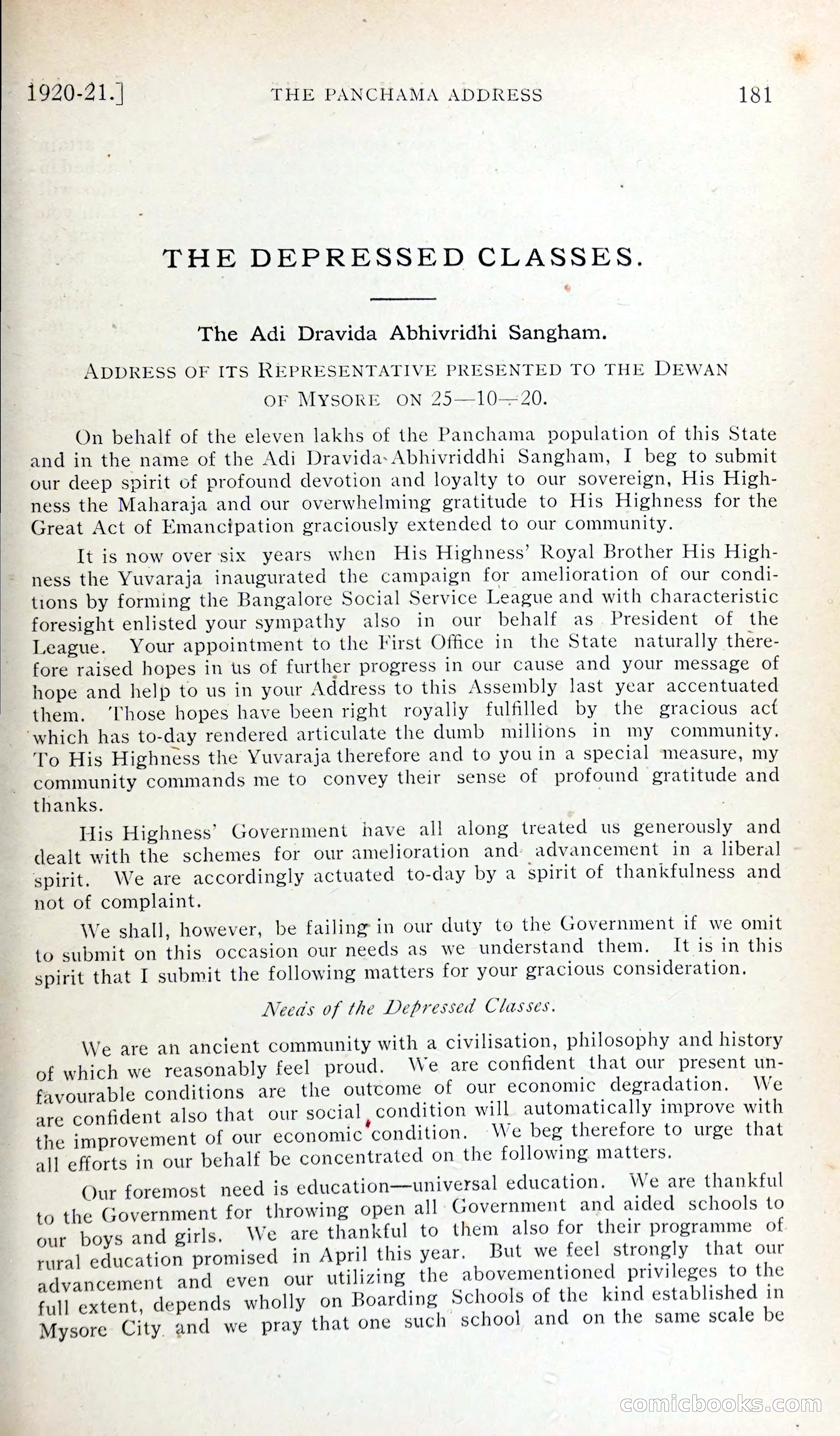The Mysore Blue Book Journal — page 194 of 395