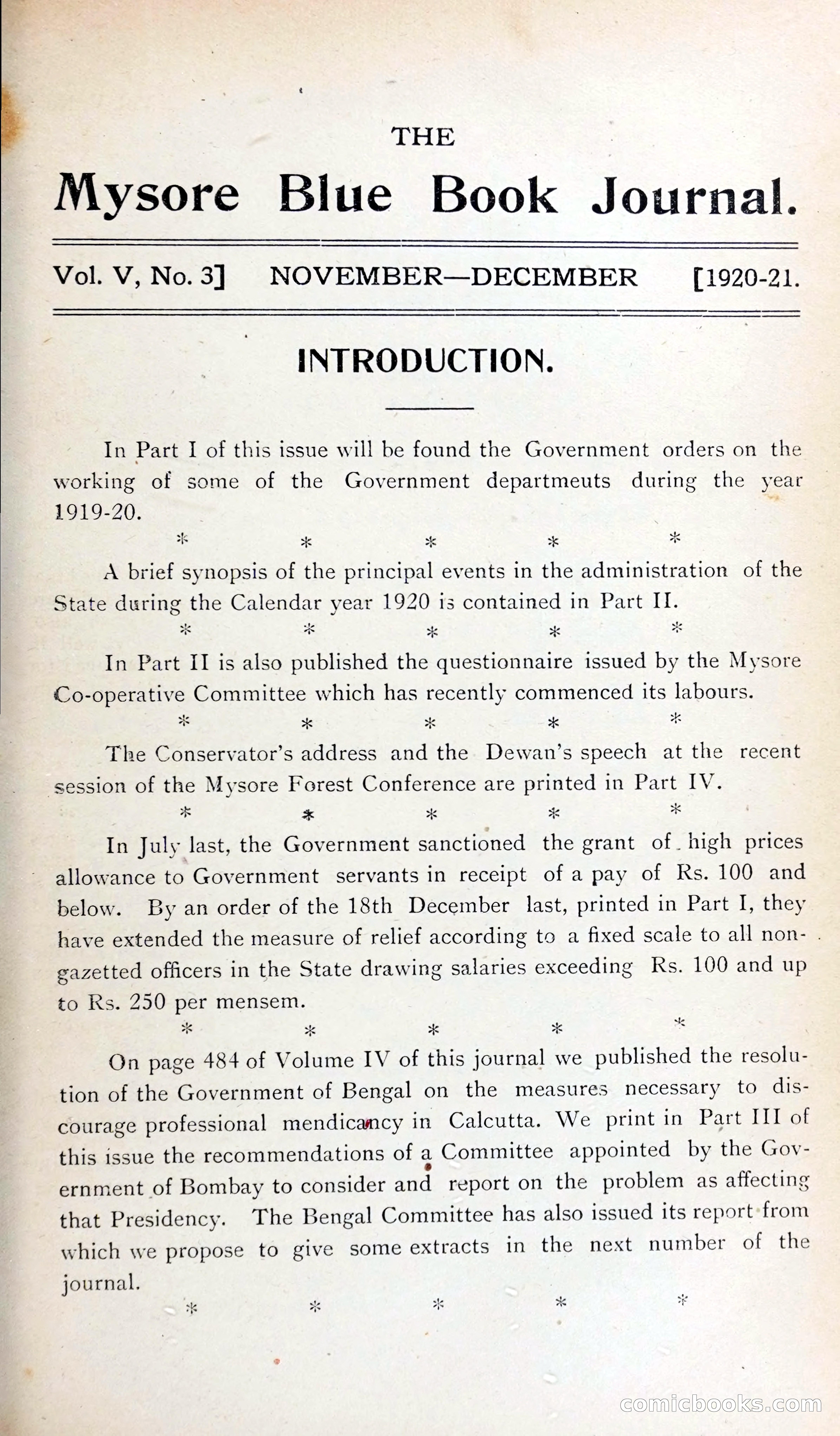 The Mysore Blue Book Journal — page 198 of 395